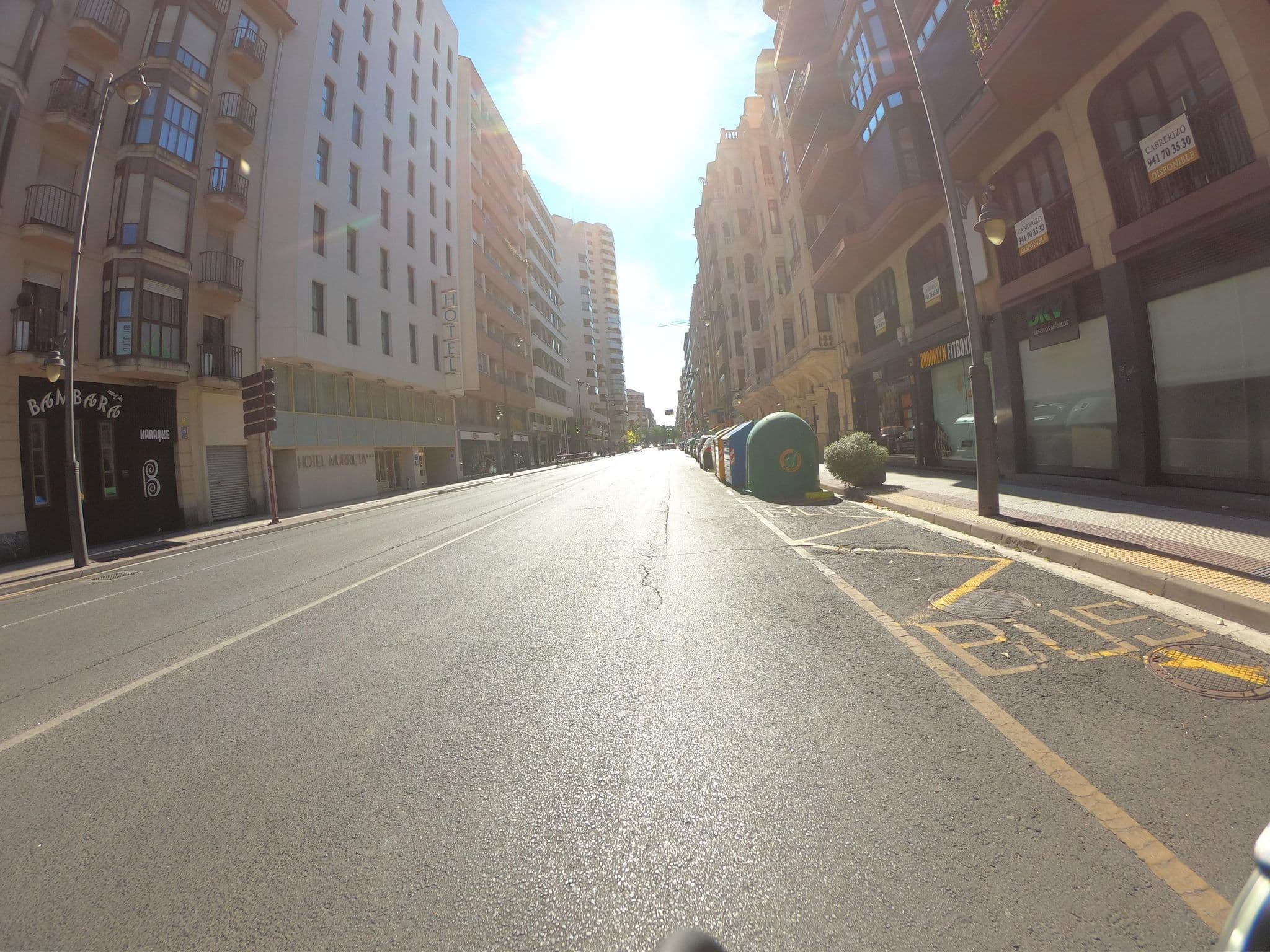 Street view near Hotel Murrieta Logroño, Logroño — © rubencarbonero (CC BY-SA · Mapillary)