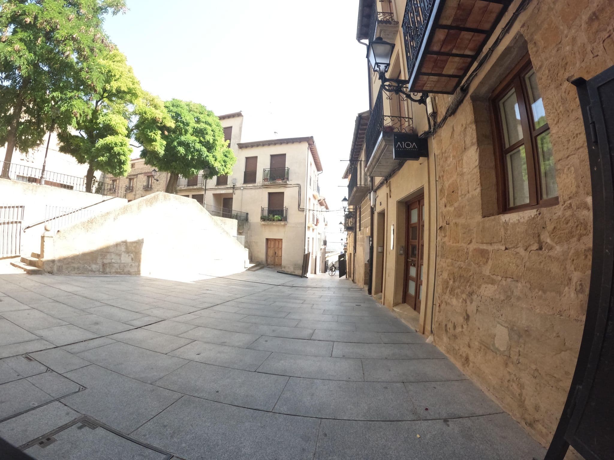 Street view near Casa Rural Erletxe, Laguardia — © vinisa (CC BY-SA · Mapillary)