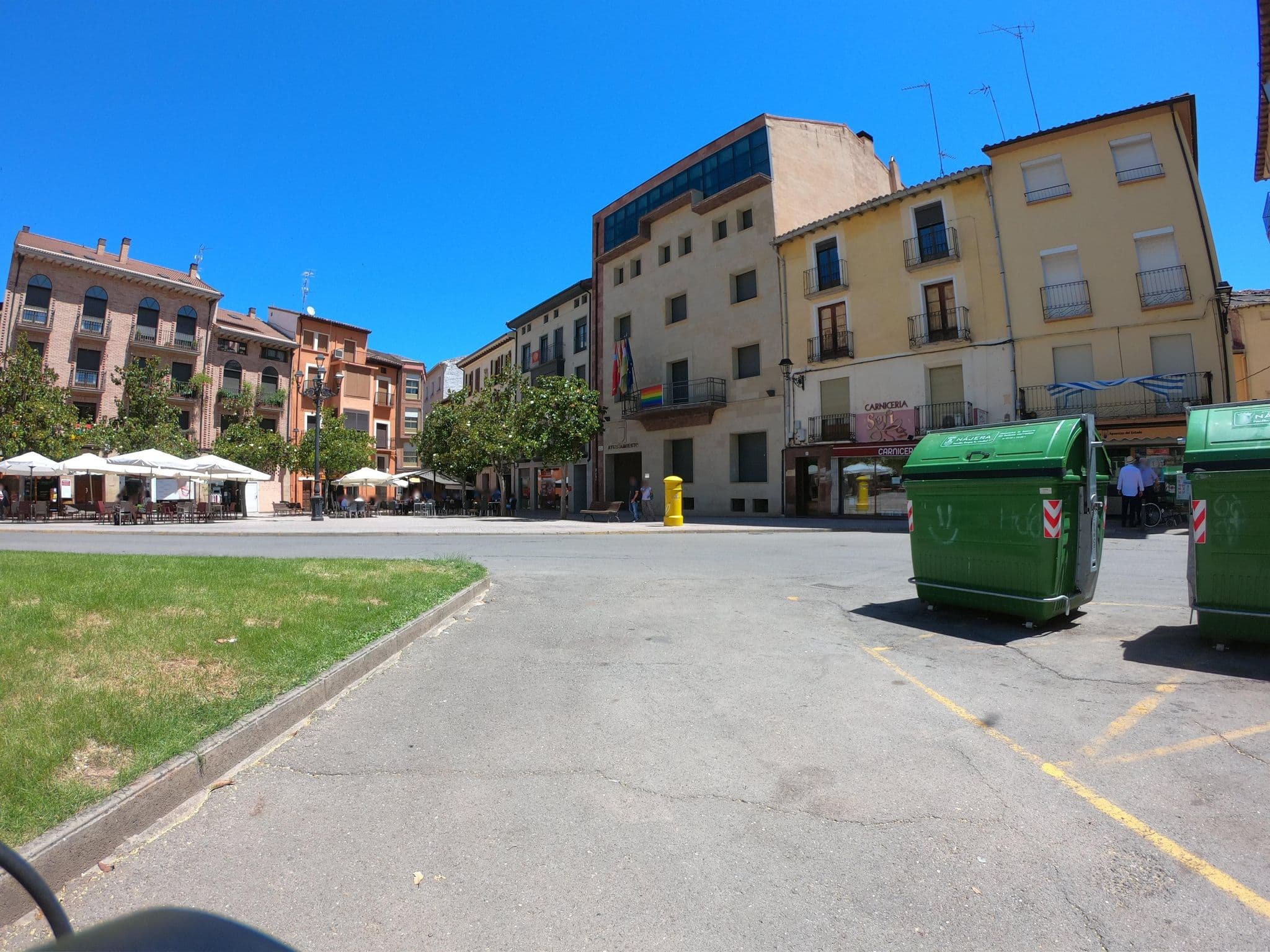 Street view near Sancho III, Nájera — © rubencarbonero (CC BY-SA · Mapillary)