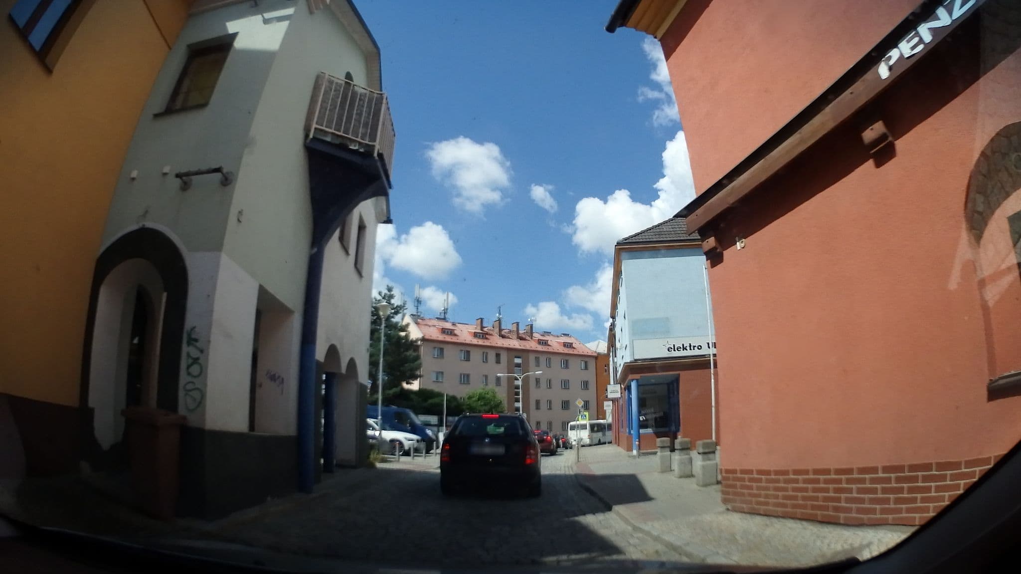Street view near Penzion Tučňák, Zábřeh — © jakuje (CC BY-SA · Mapillary)