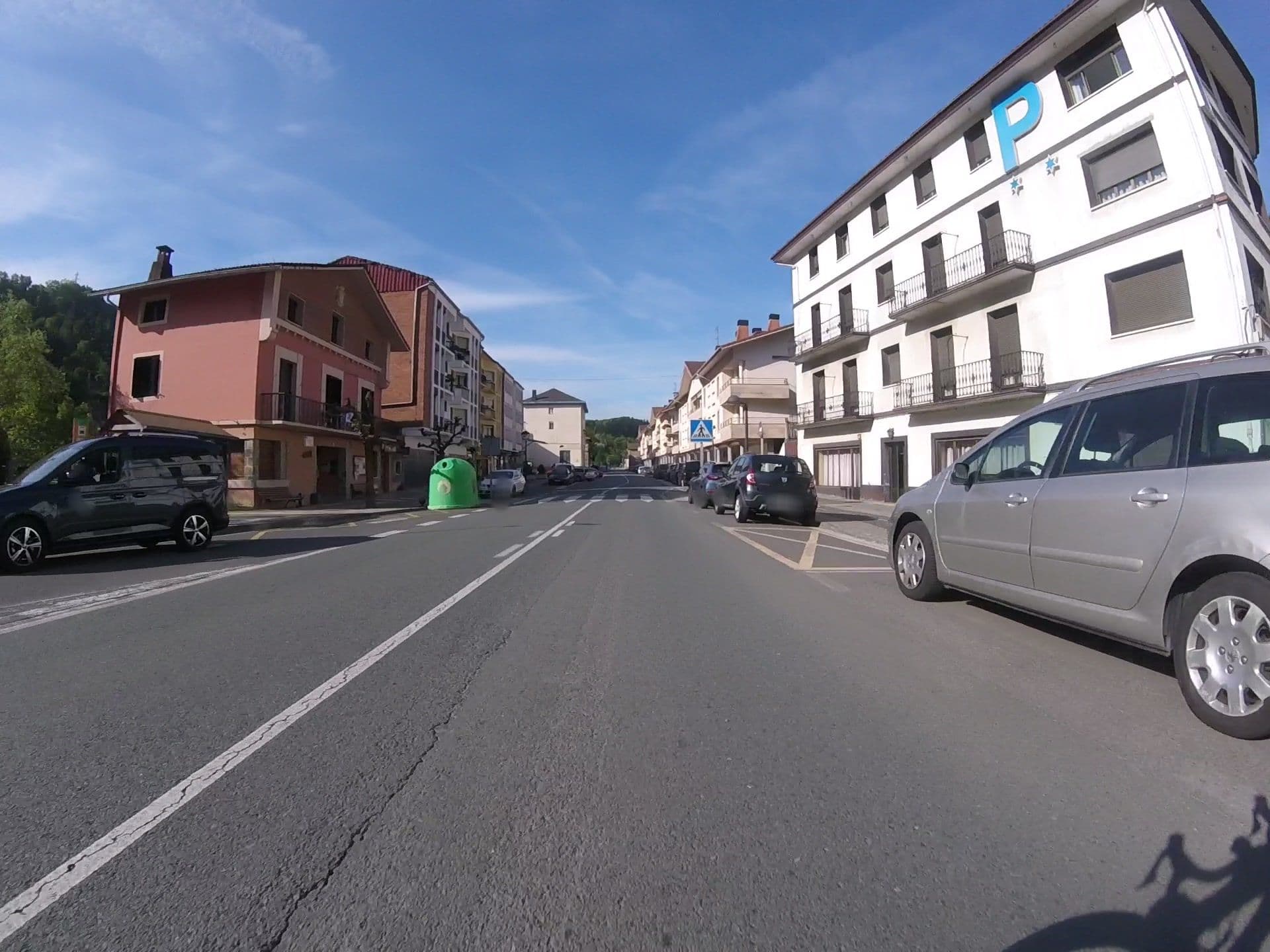Street view near Izaskun Pensión, Legorreta — © mikelo (CC BY-SA · Mapillary)