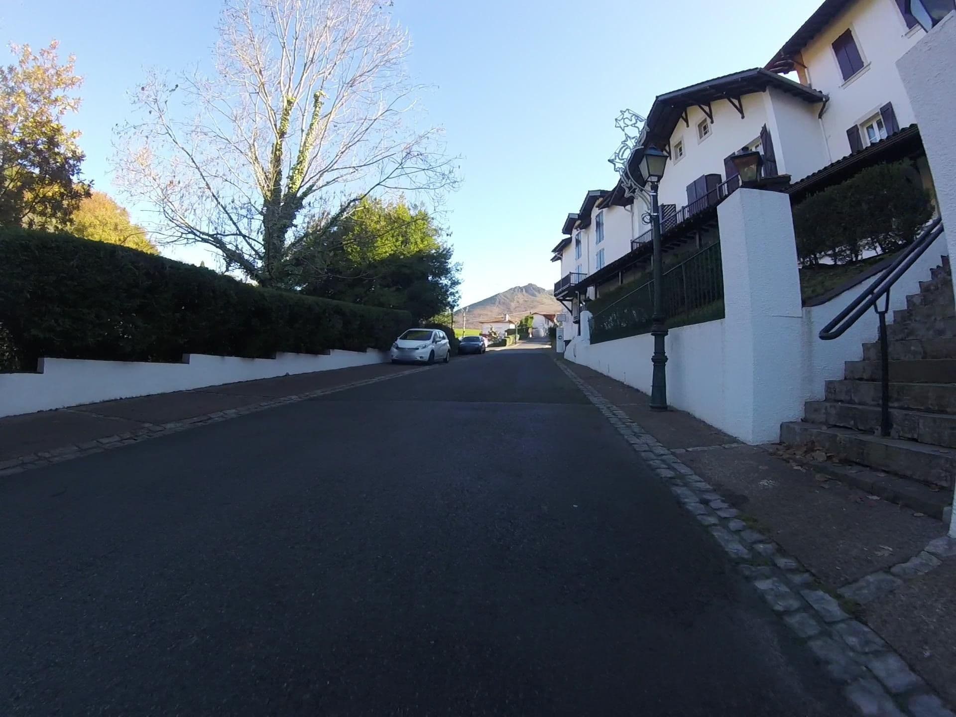 Street view near Les Jardins De Bakea, Irun — © mikelo (CC BY-SA · Mapillary)