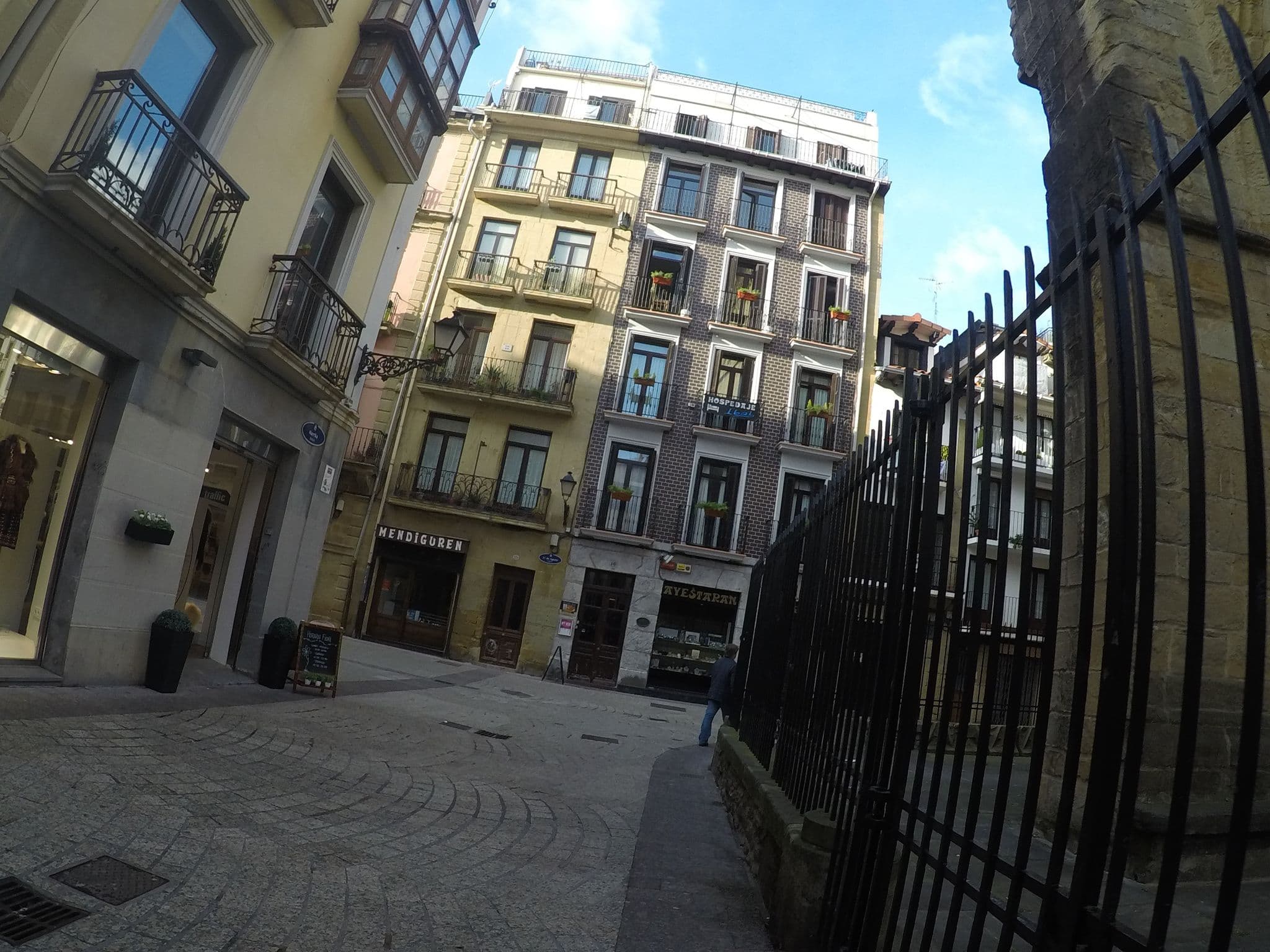 Street view near Off Beat Guesthouse, Donostia / San Sebastián — © chrisbeddow (CC BY-SA · Mapillary)