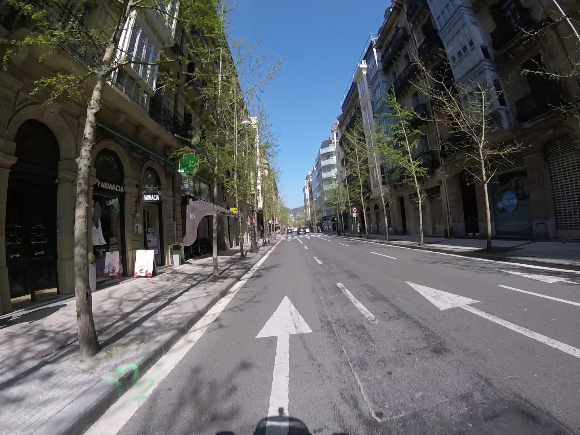 Street view near Pension Lo-Egin, Donostia / San Sebastián — © mikelo (CC BY-SA · Mapillary)