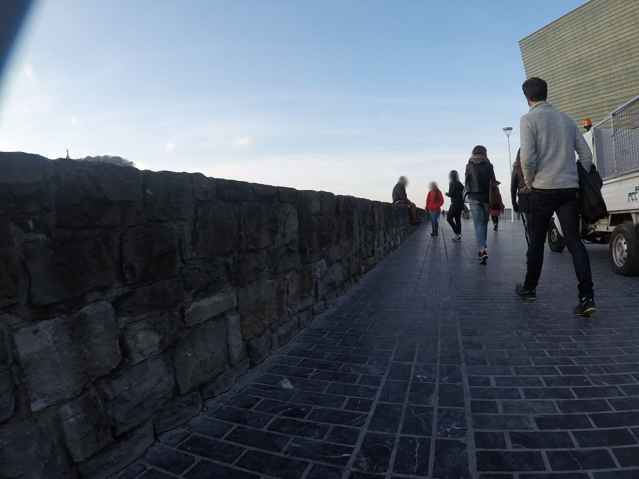 Street view near Pensión Kursaal - Room nr. 8, Donostia / San Sebastián — © chrisbeddow (CC BY-SA · Mapillary)