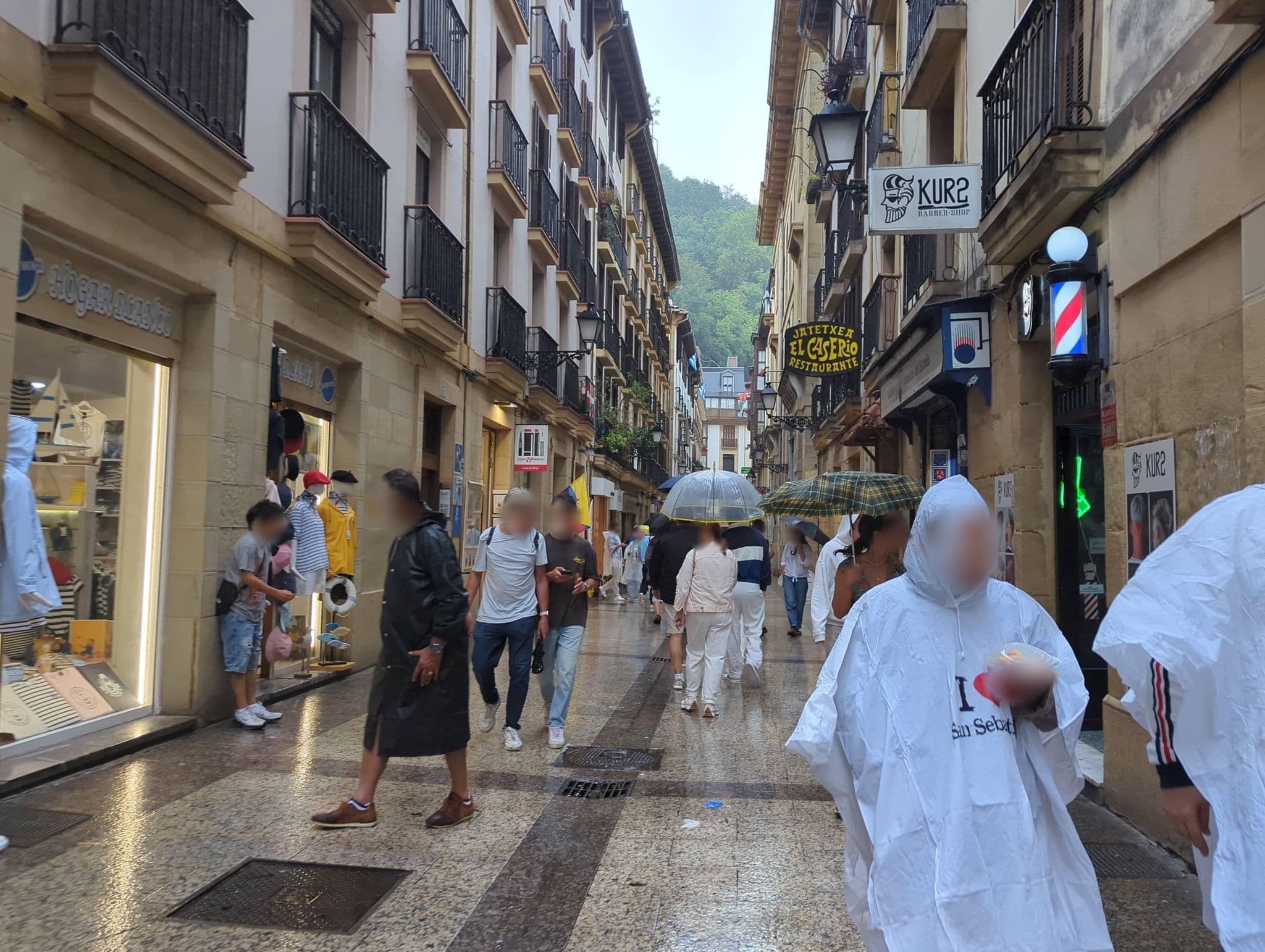 Street view near Hospedaje Irune, Donostia / San Sebastián — © miguel_andrade (CC BY-SA · Mapillary)