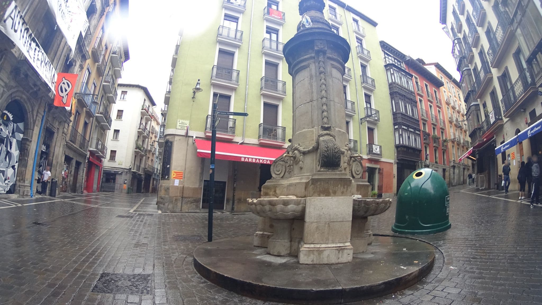 Street view near Apartment Navar, Pamplona — © robertogeb (CC BY-SA · Mapillary)