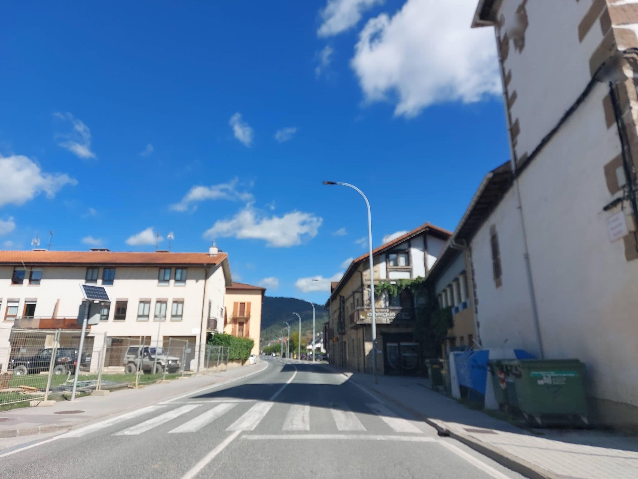 Street view near Albergue Zaldiko, Huarte — © 5rmft (CC BY-SA · Mapillary)