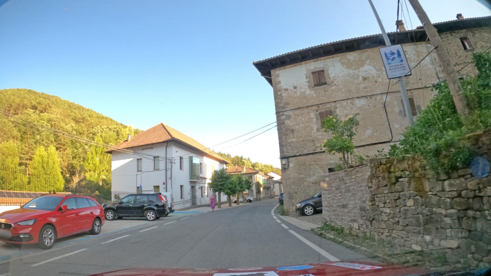 Street view near Casa Indiano, Lumbier — © masterofnoroad (CC BY-SA · Mapillary)