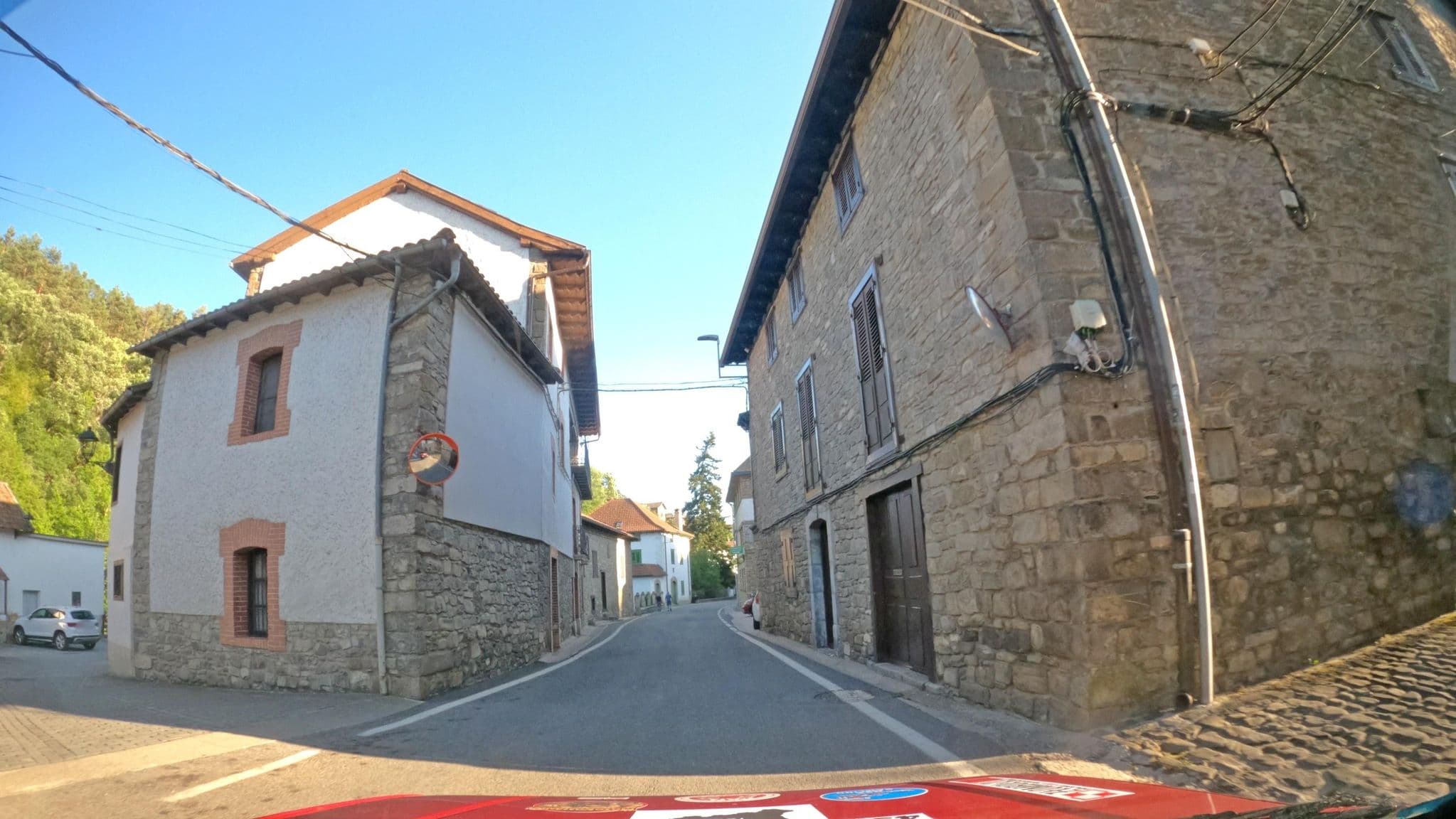 Street view near Centro De Interpretacion De La Naturaleza, Lumbier — © masterofnoroad (CC BY-SA · Mapillary)