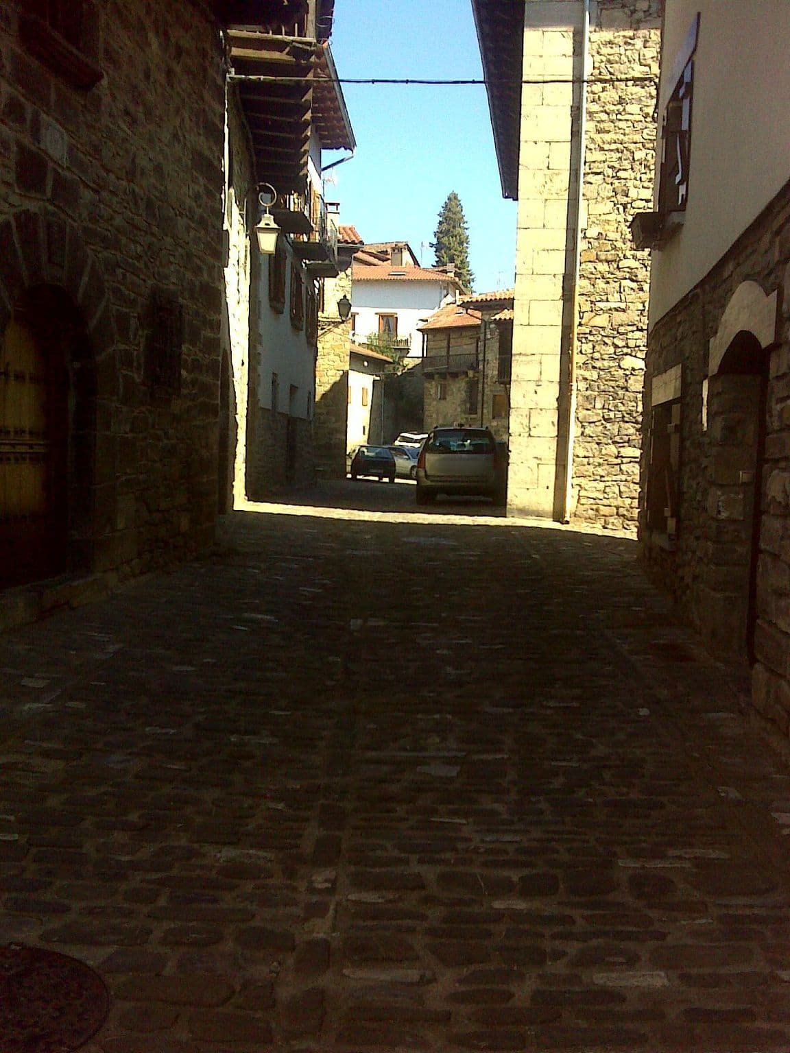 Street view near Casa Tetxe, Lumbier — © bernardvoyageur (CC BY-SA · Mapillary)
