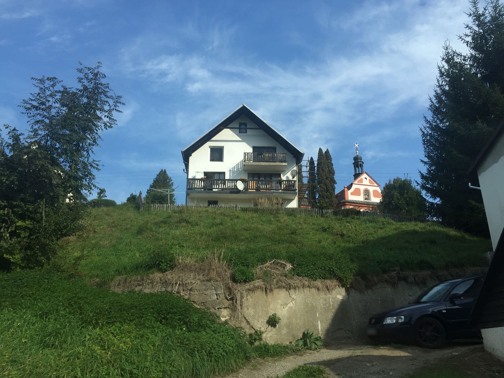 Street view near Pension Dřevák, Česká Kamenice — © ubahnverleih (CC BY-SA · Mapillary)