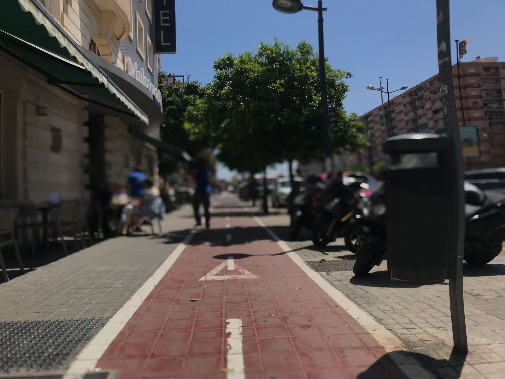 Street view near Hotel Malcom and Barret, Sedaví — © xiroi (CC BY-SA · Mapillary)
