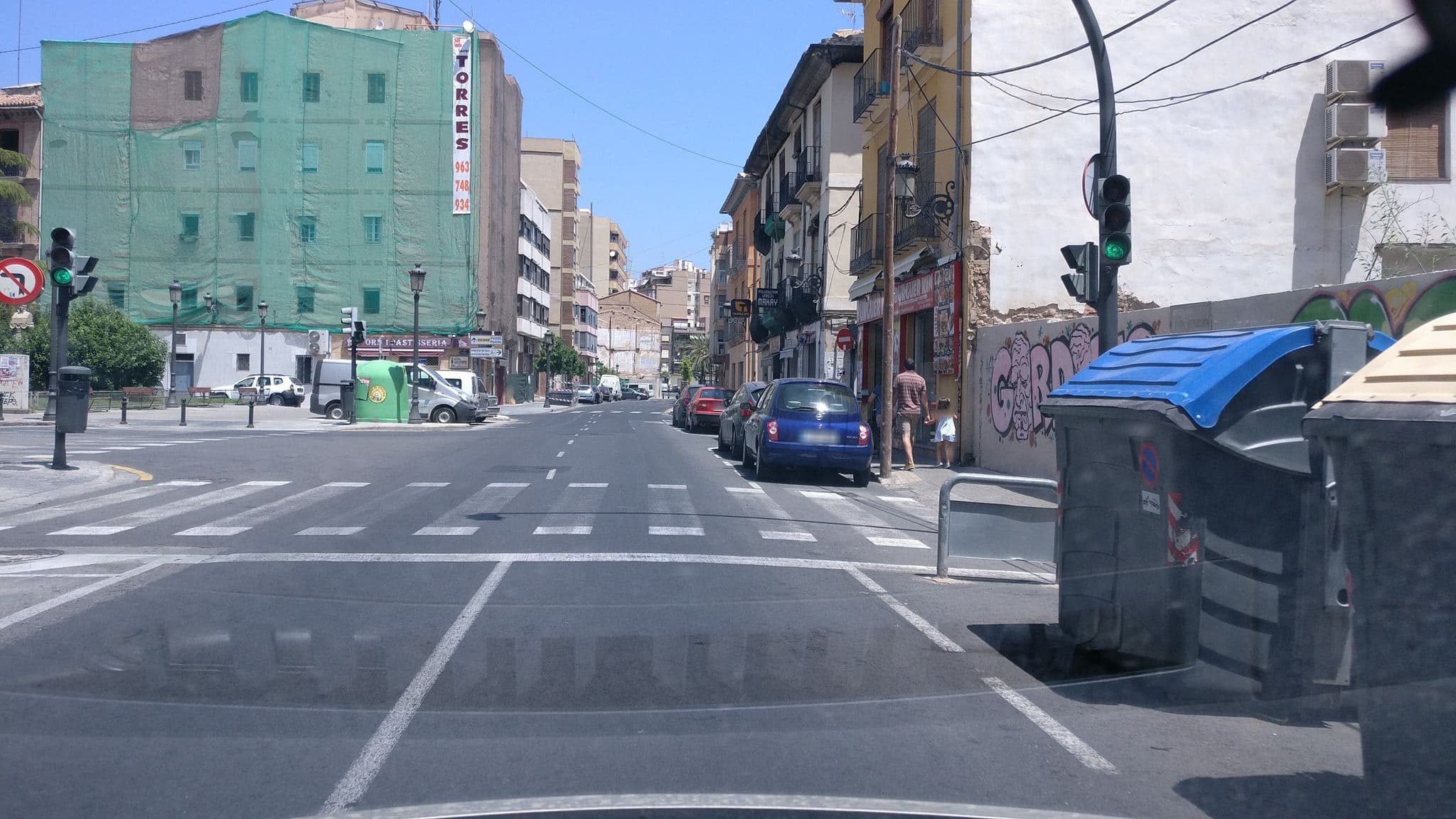 Street view near Vista Alegre, Valencia — © xurxosanz (CC BY-SA · Mapillary)