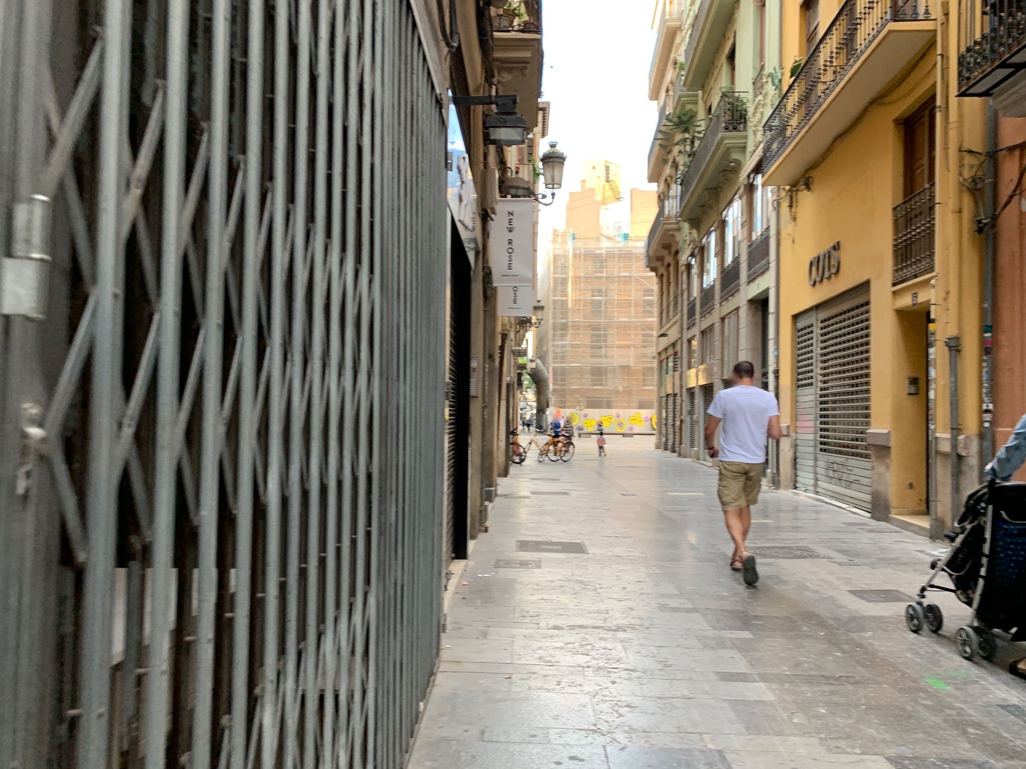 Street view near Poeta Llombart Apartments, Valencia — © egorka (CC BY-SA · Mapillary)