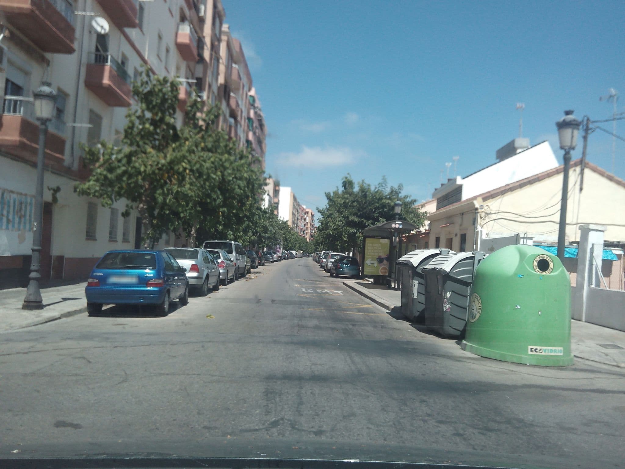 Street view near Marina Real Juan Carlos I, Alboraya — © titel (CC BY-SA · Mapillary)