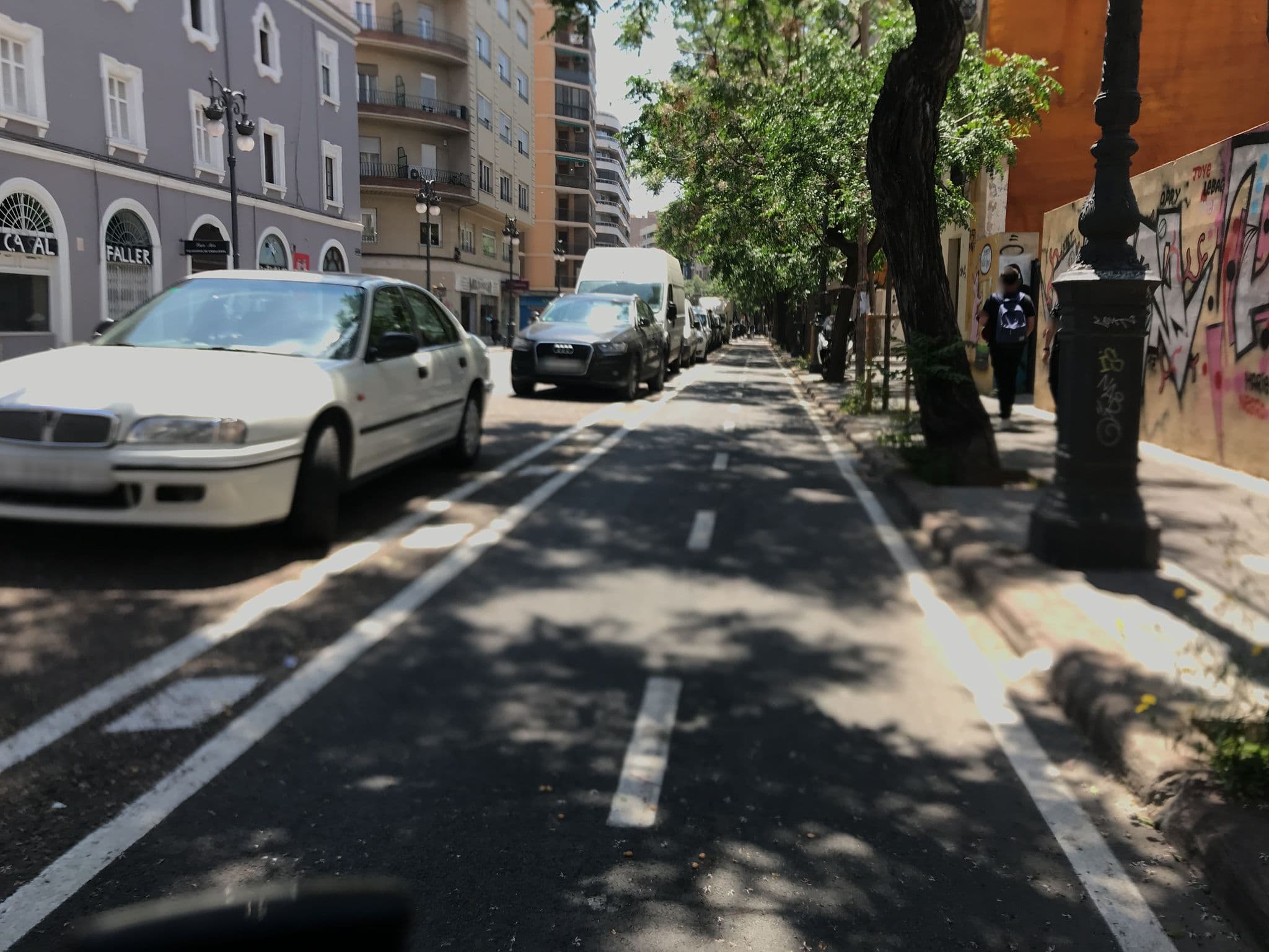 Street view near Indigo Hostel, Valencia — © jipp (CC BY-SA · Mapillary)