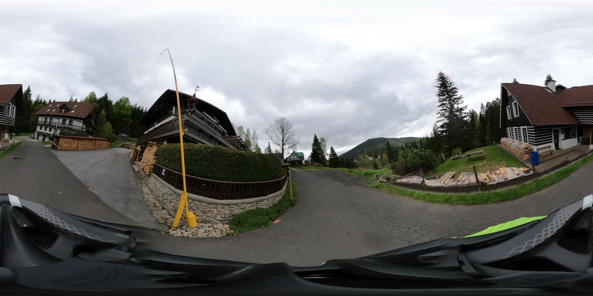 Street view near Pension Vinkl, Harrachov — © stefanhrt (CC BY-SA · Mapillary)