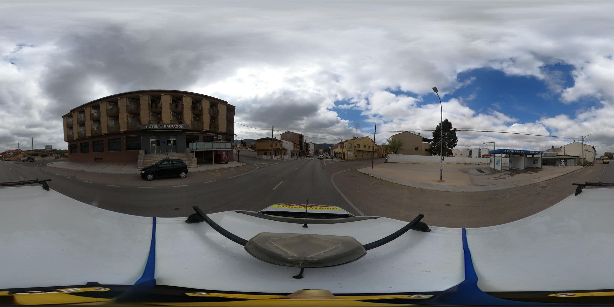 Street view near Hotel Balfagón, Calanda — © AdgobaAlvac (CC BY-SA · Mapillary)