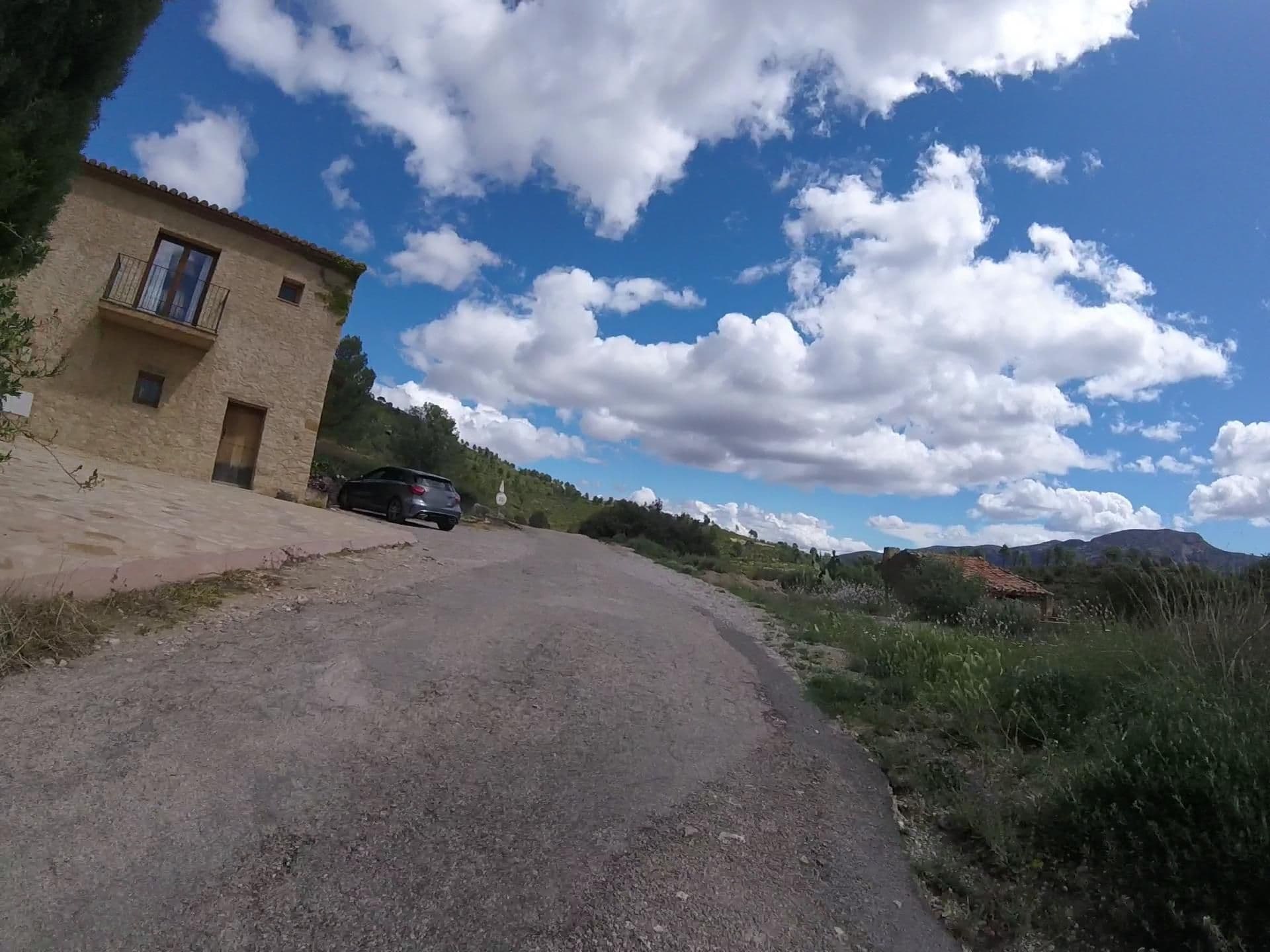 Street view near Rusticae Hotel Aldearroqueta, Sierra-Engarcerán — © mikelo (CC BY-SA · Mapillary)