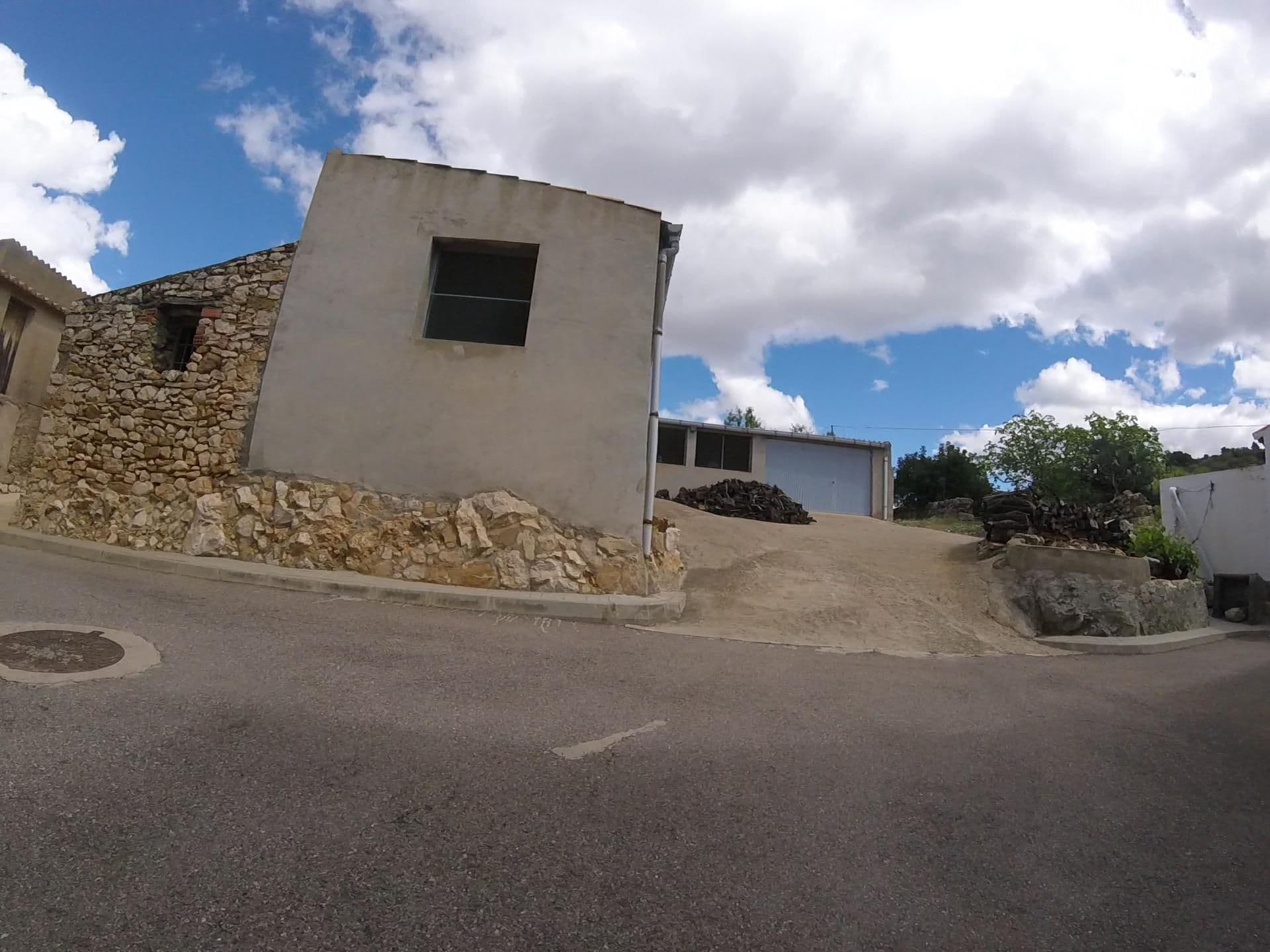 Street view near Casa Rural la Solera, Sierra-Engarcerán — © mikelo (CC BY-SA · Mapillary)