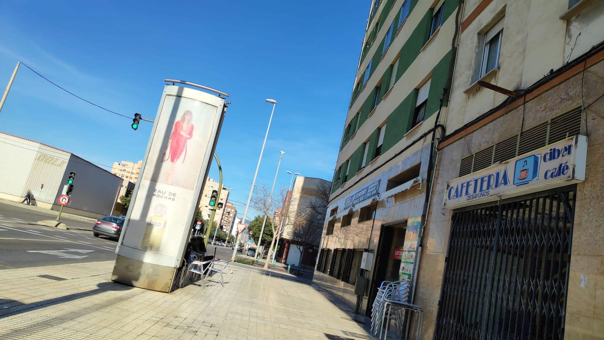 Street view near Civis Hoteles Castellón - Hotel Luz Castellón - Hotel Castellón Center - Hotel Jaime I, Castelló de la Plana — © neogeomat (CC BY-SA · Mapillary)