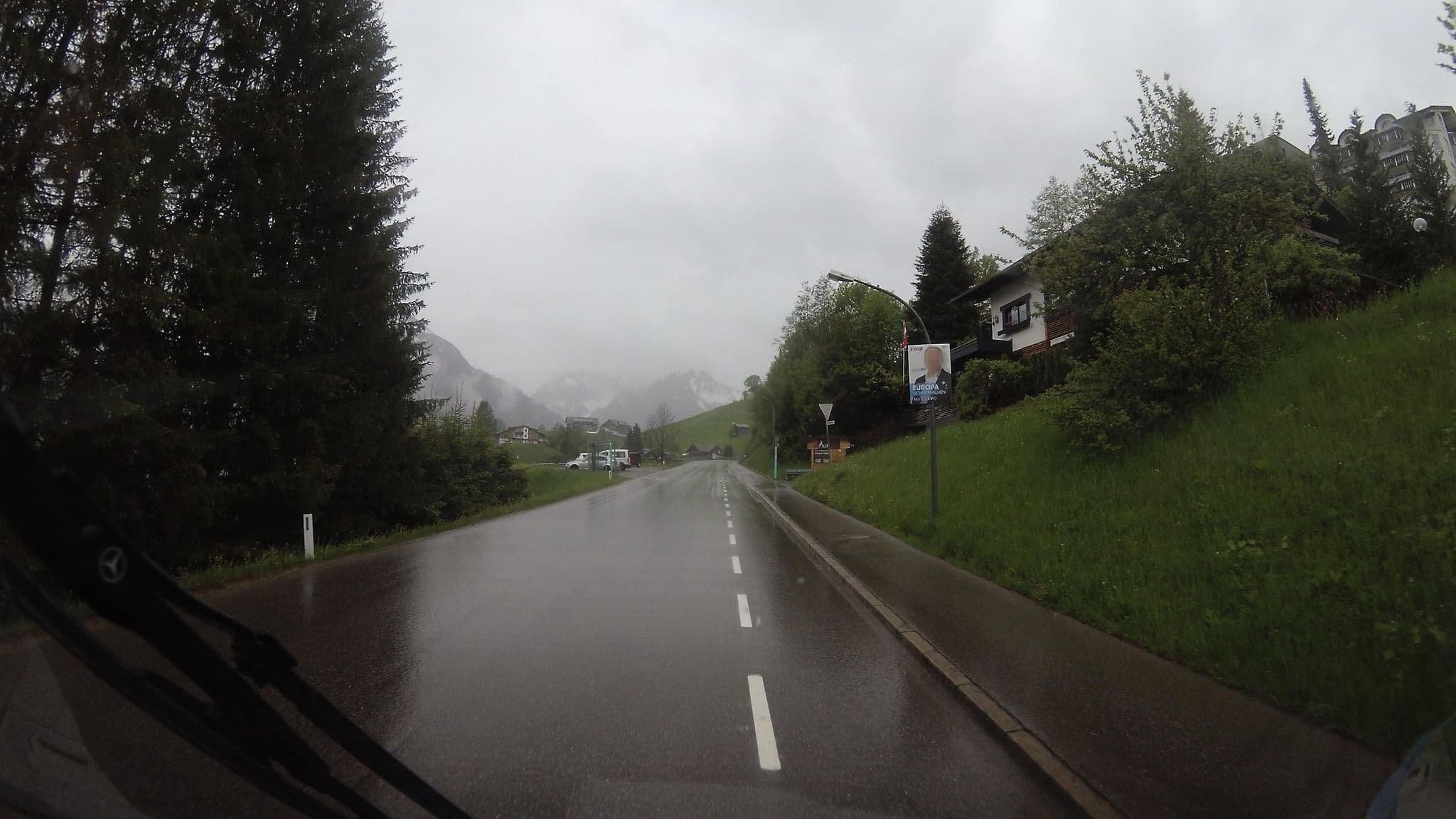 Street view near Schwarzmann, Hirschegg