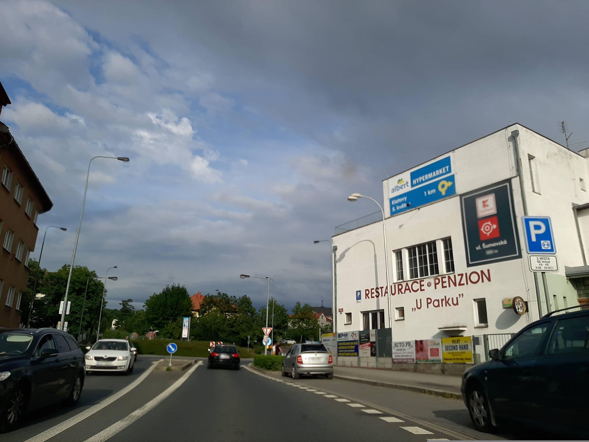 Street view near U Parku, Klatovy — © CBradioCZ (CC BY-SA · Mapillary)