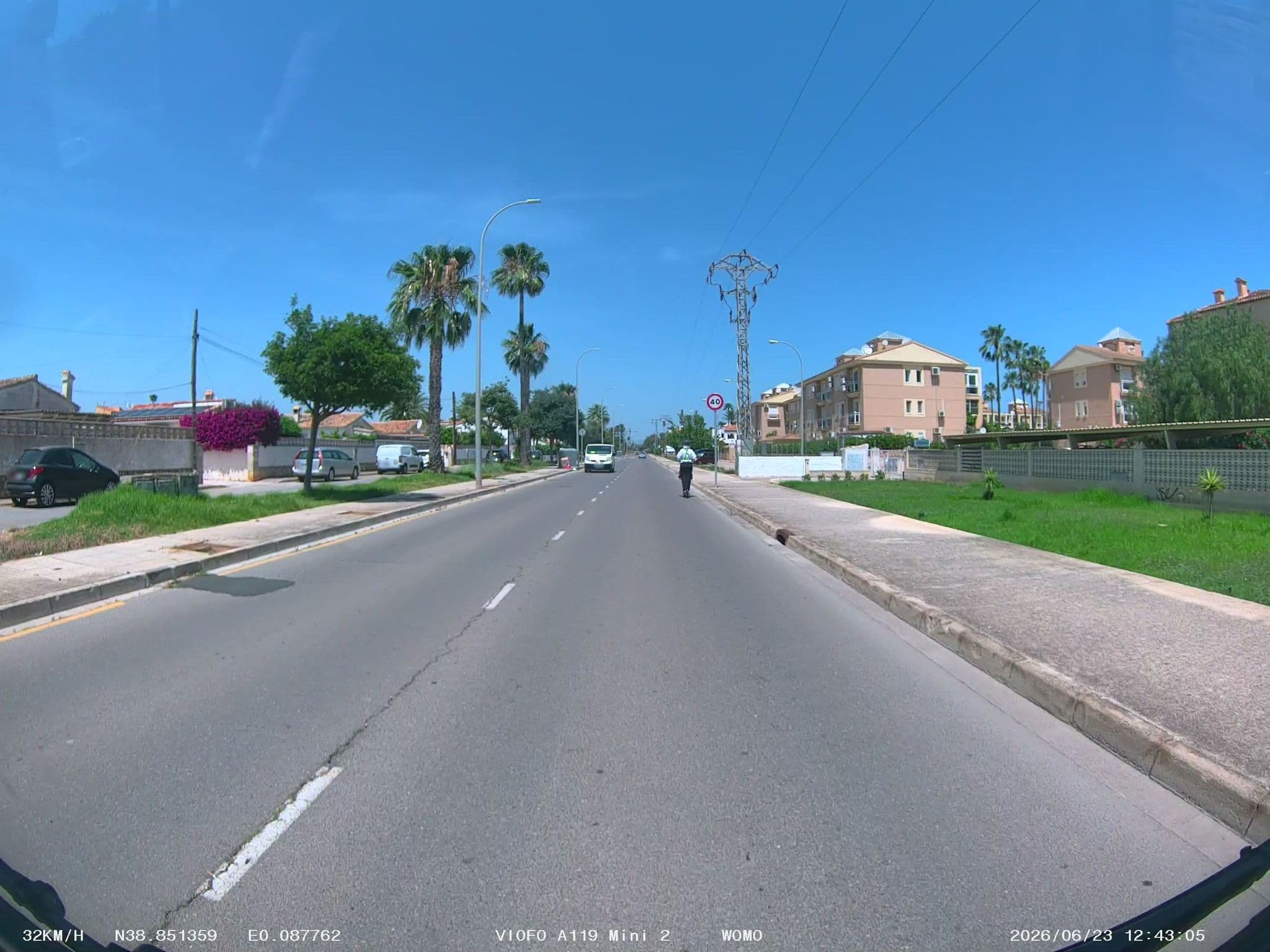 Street view near Retiro Park II, Denia — © soulcover (CC BY-SA · Mapillary)
