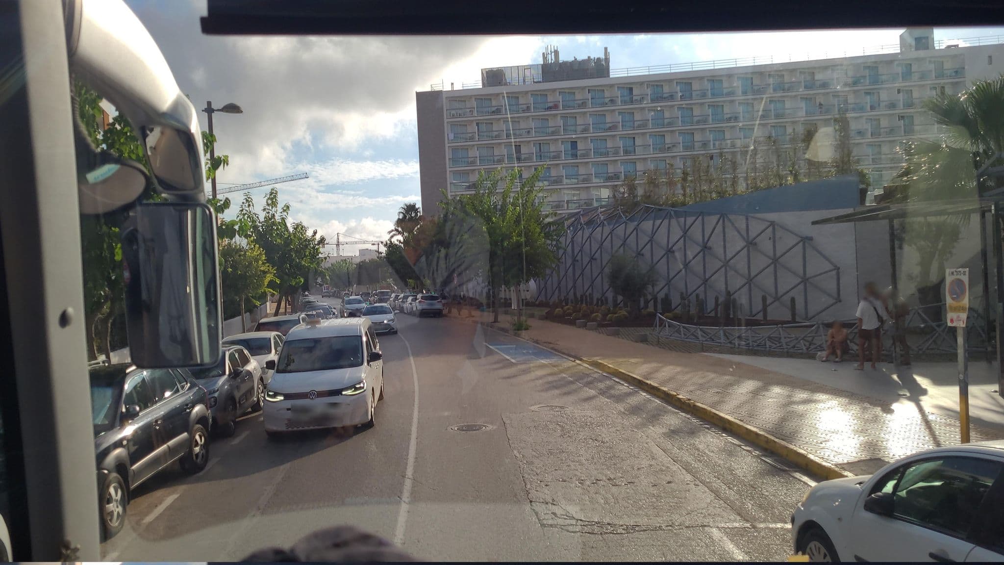Street view near Sirenis Hotel Club Tres Carabelas Ibiza, Ibiza — © Lukas1976 (CC BY-SA · Mapillary)
