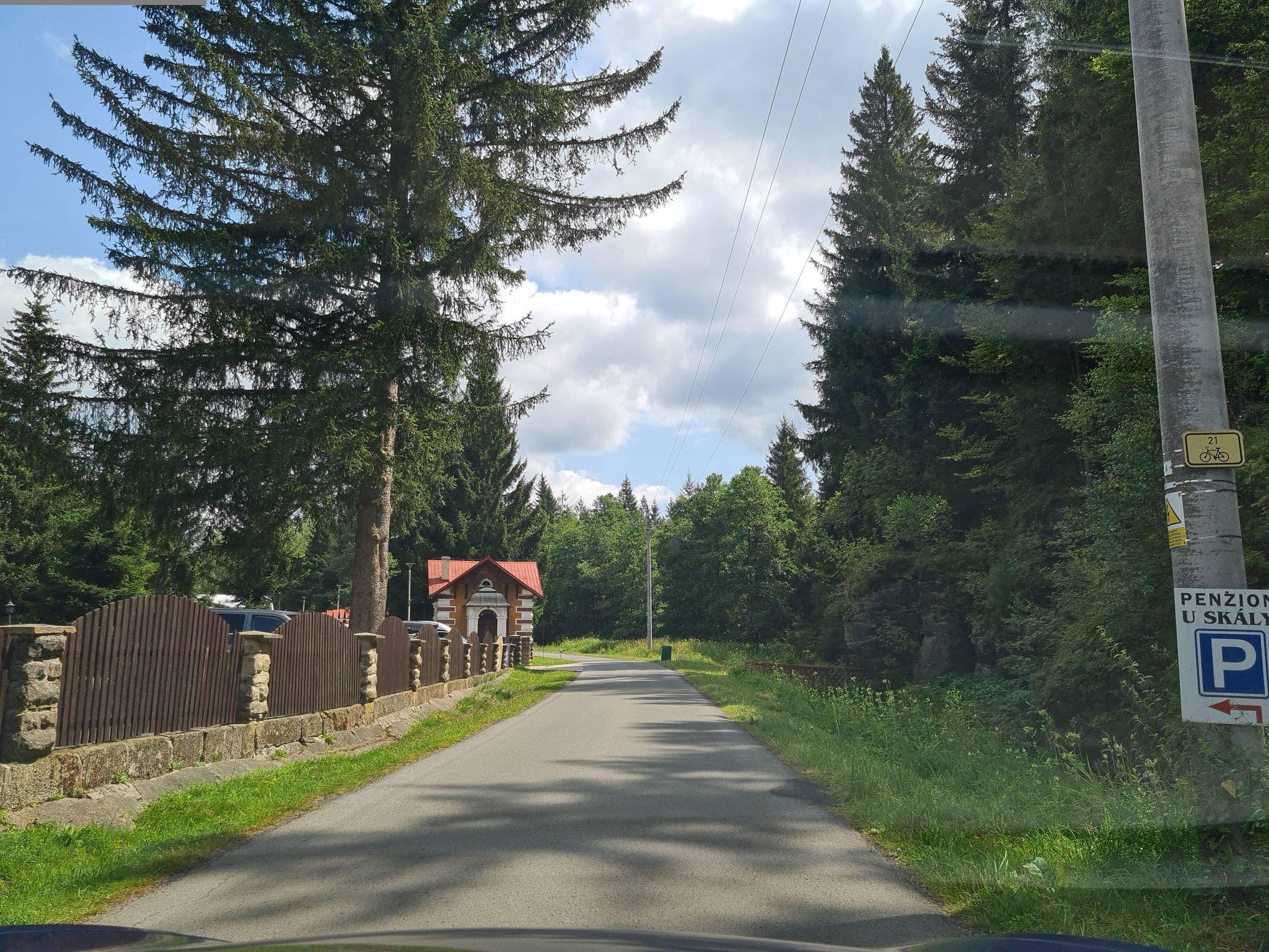 Street view near Penzion pod Skalou, Chřibská — © kino (CC BY-SA · Mapillary)