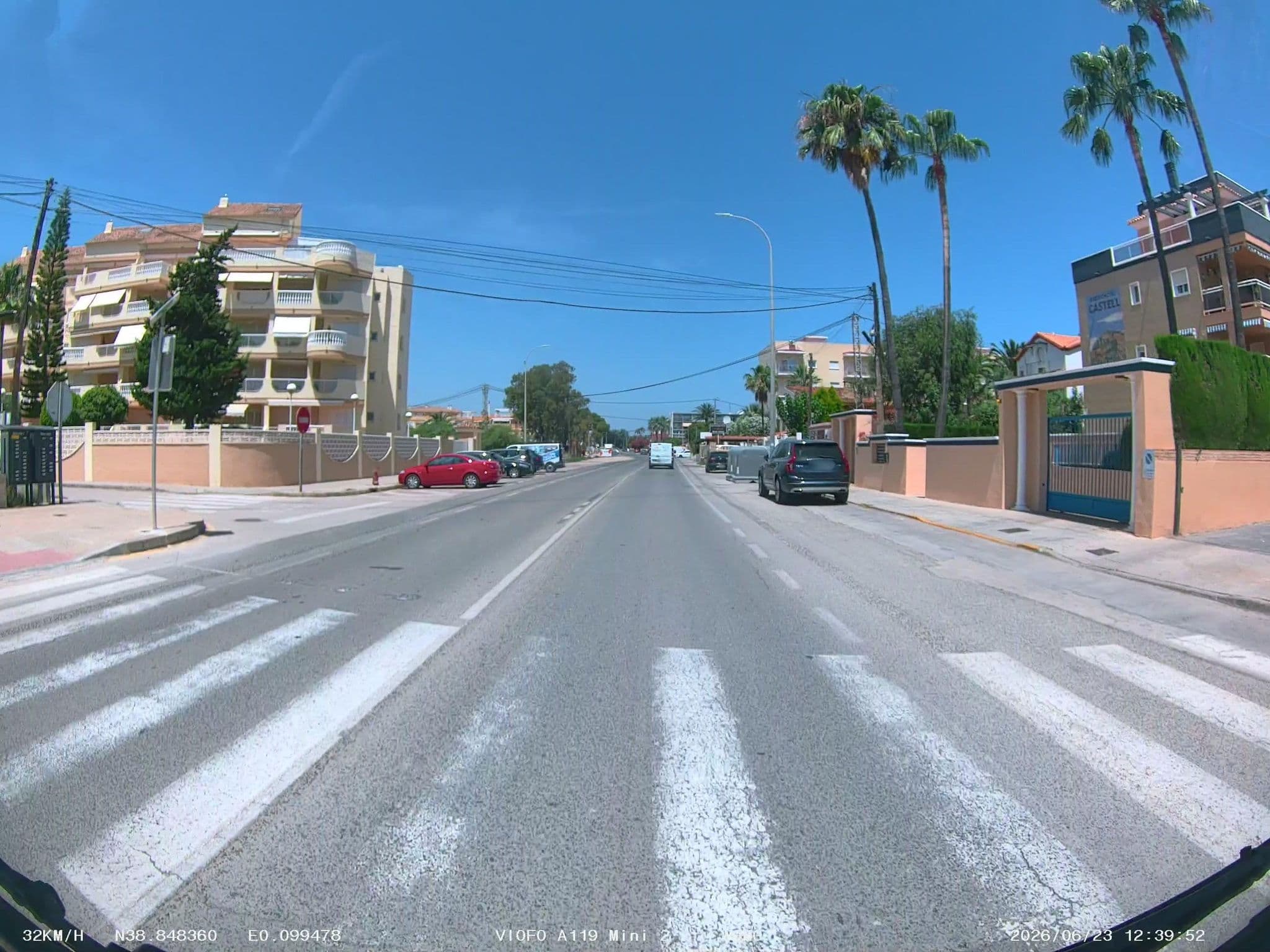 Street view near Apartamentos Carlton Playa, Denia — © soulcover (CC BY-SA · Mapillary)