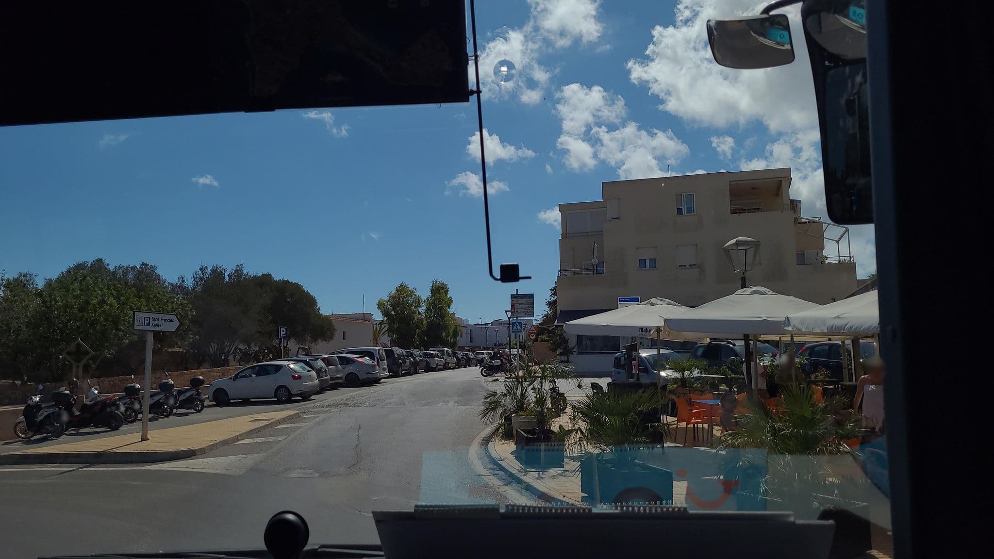 Street view near Sa Roqueta, Sant Francesc de Formentera — © Lukas1976 (CC BY-SA · Mapillary)