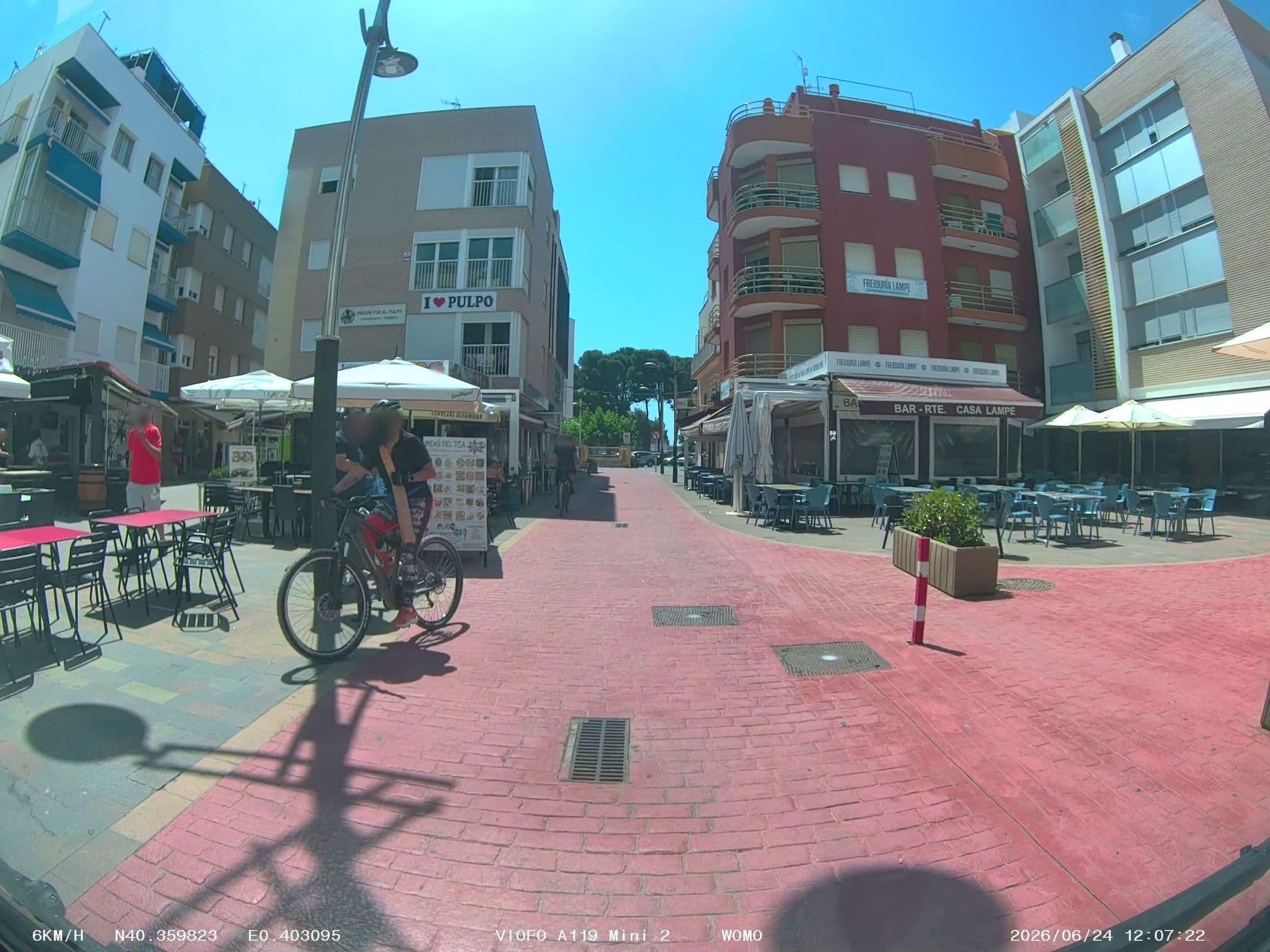 Street view near Ermitana, Peníscola — © soulcover (CC BY-SA · Mapillary)