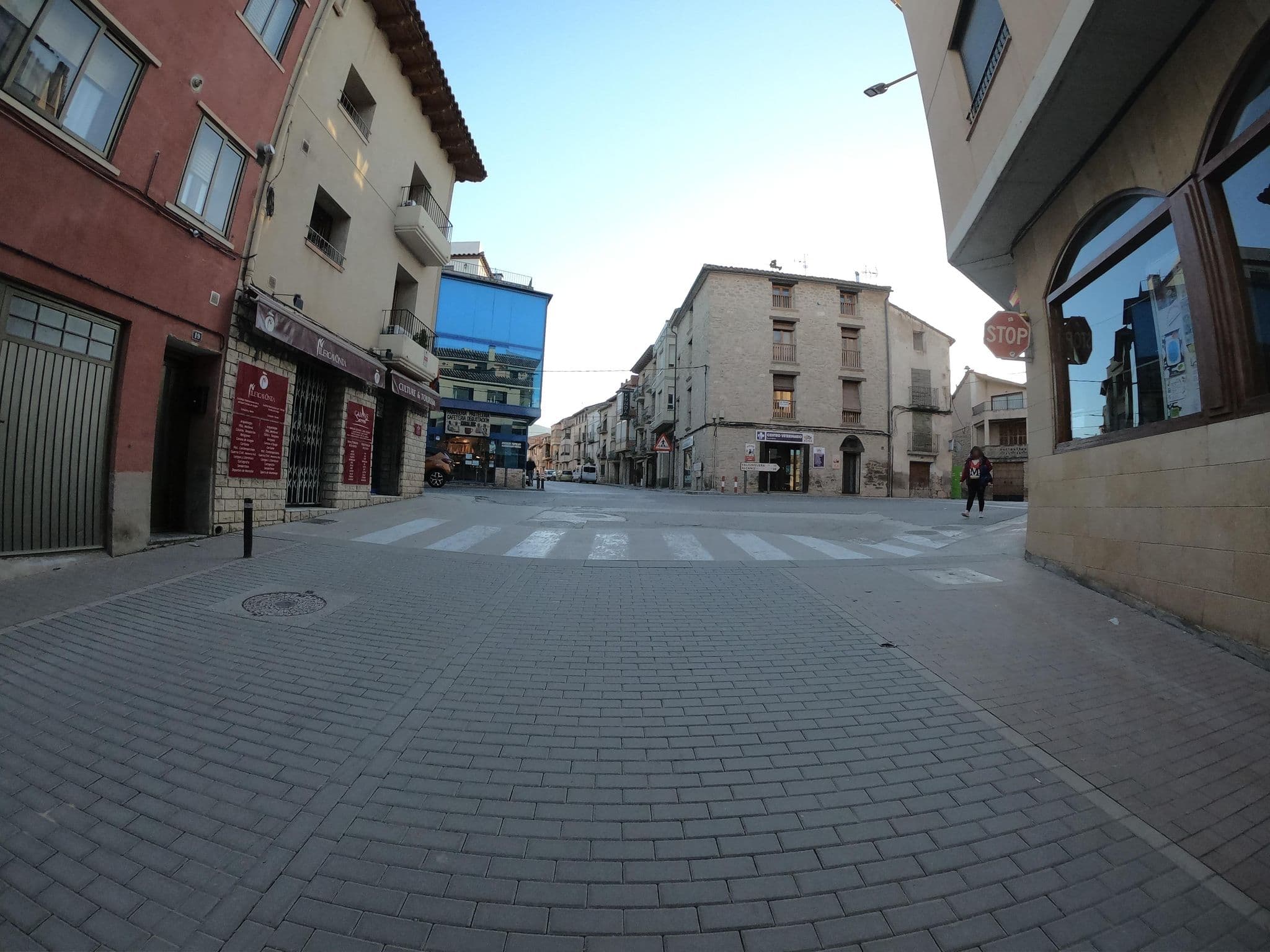 Street view near Apartamentos San Cristóbal, Valderrobres — © joostjakob (CC BY-SA · Mapillary)