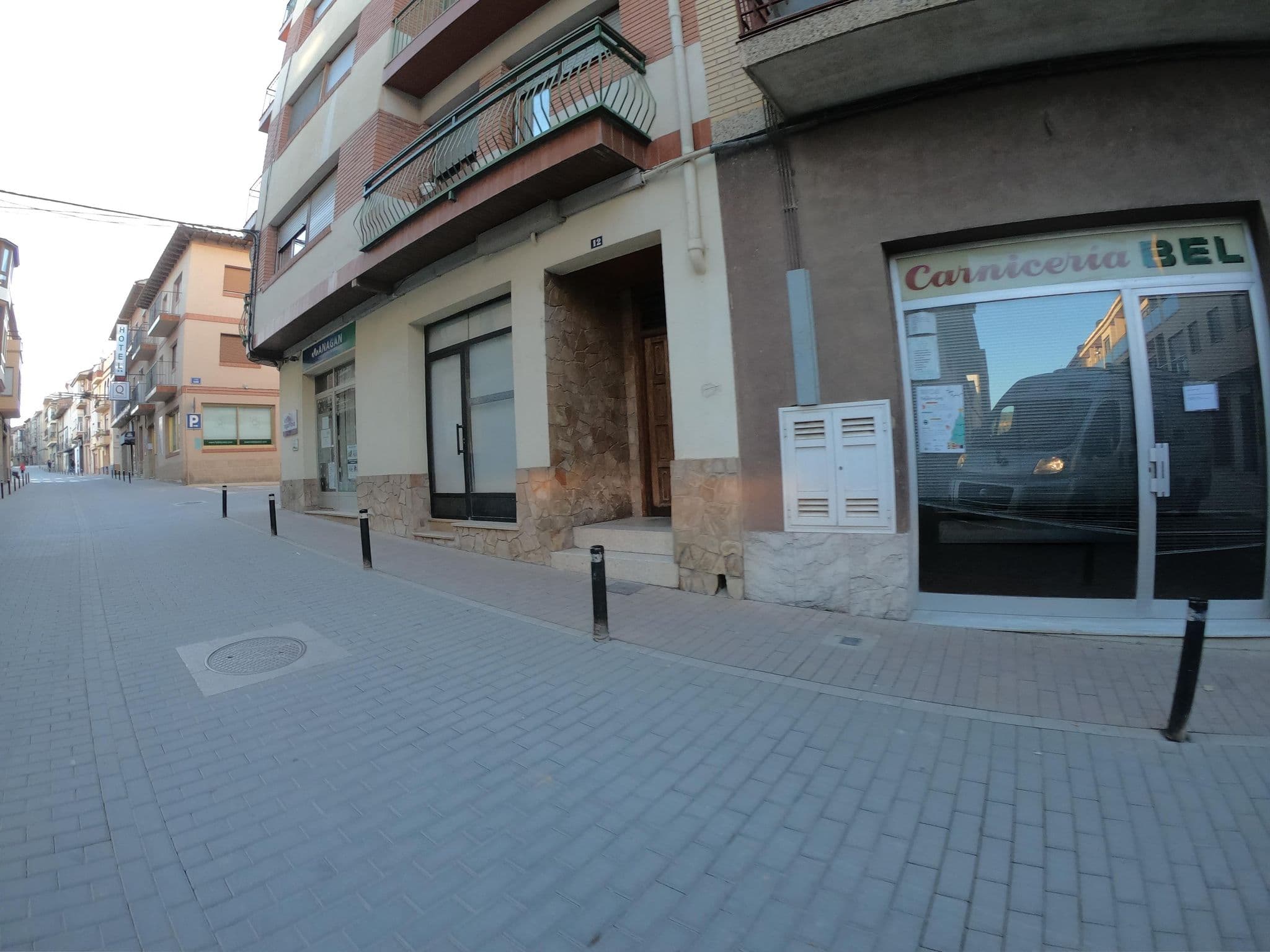 Street view near Apartamentos Querol, Valderrobres — © joostjakob (CC BY-SA · Mapillary)