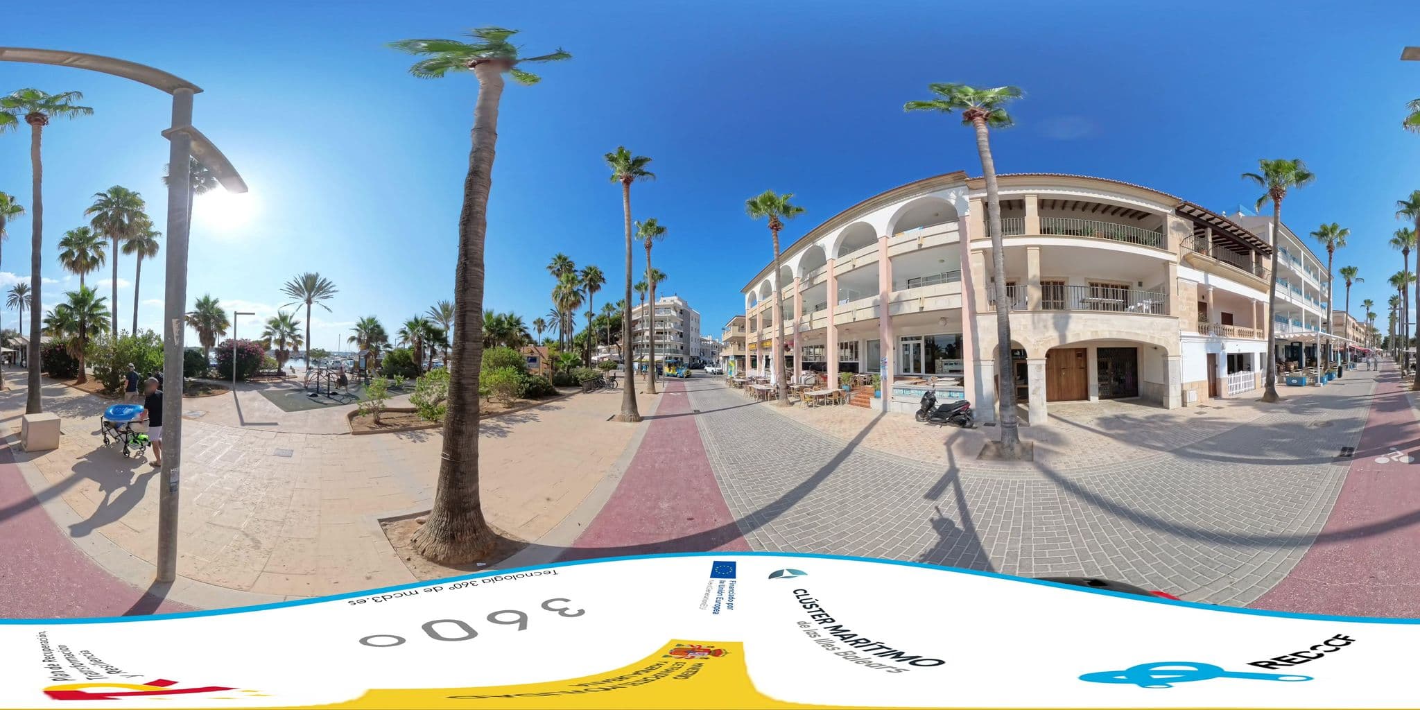 Street view near Europe Play Marina, Colònia de Sant Jordi — © mcd3 (CC BY-SA · Mapillary)