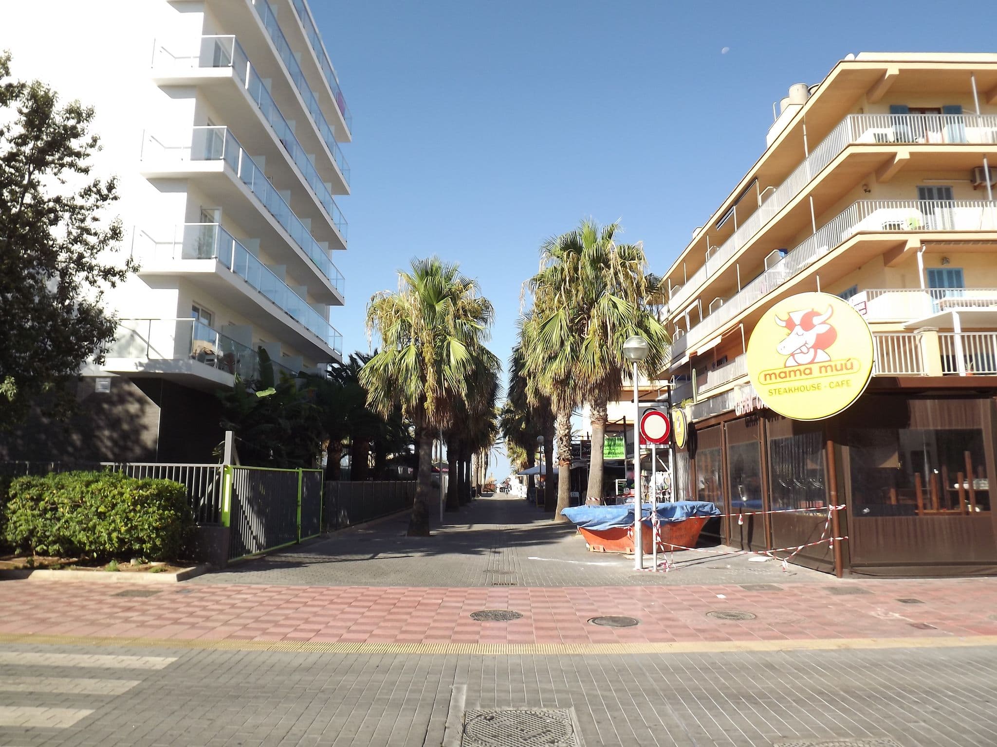 Street view near Pool | Hotel Riu San Francisco, s'Arenal — © negro (CC BY-SA · Mapillary)