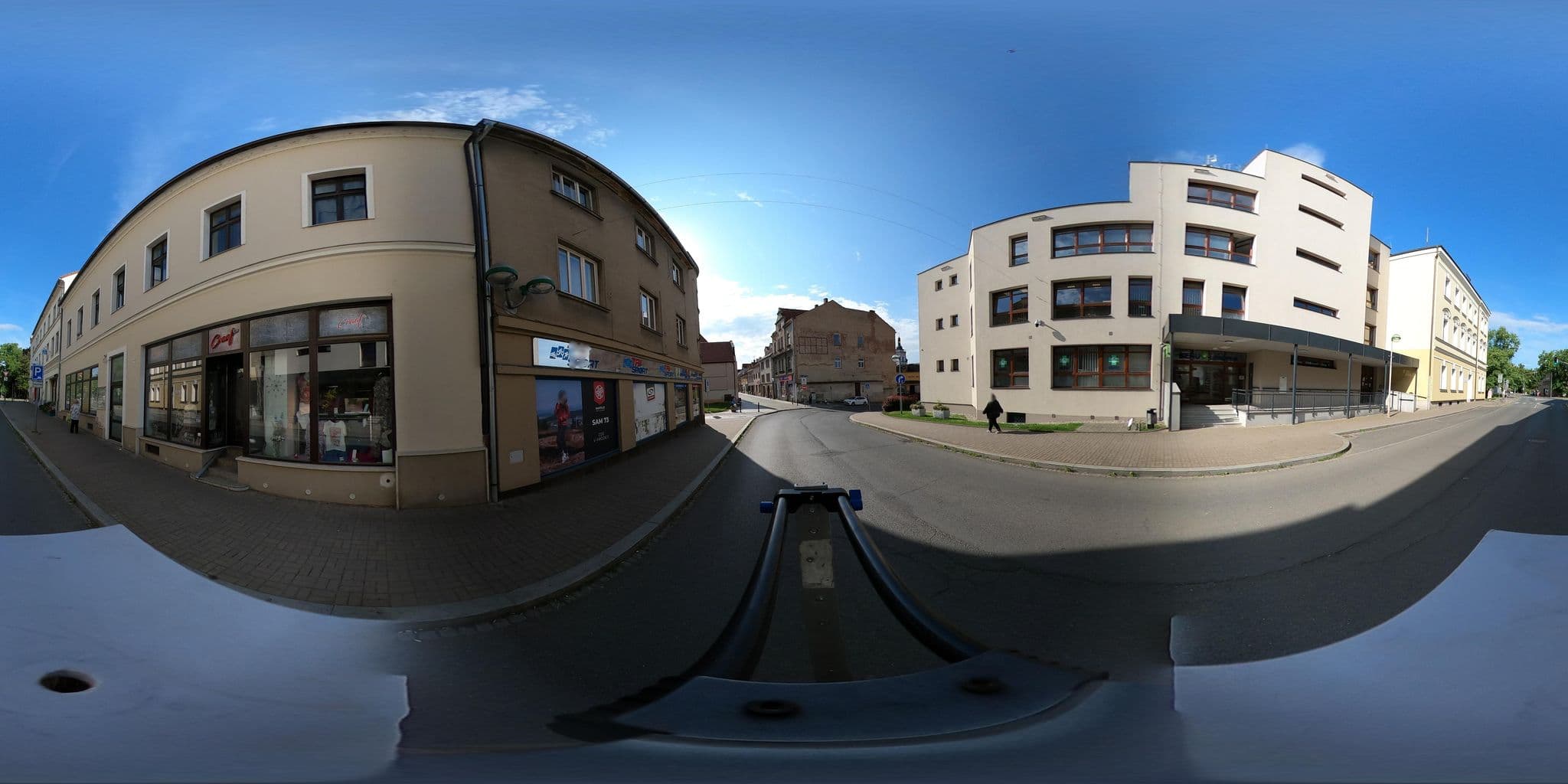 Street view near Pension Q, Stříbro — © wegavision (CC BY-SA · Mapillary)