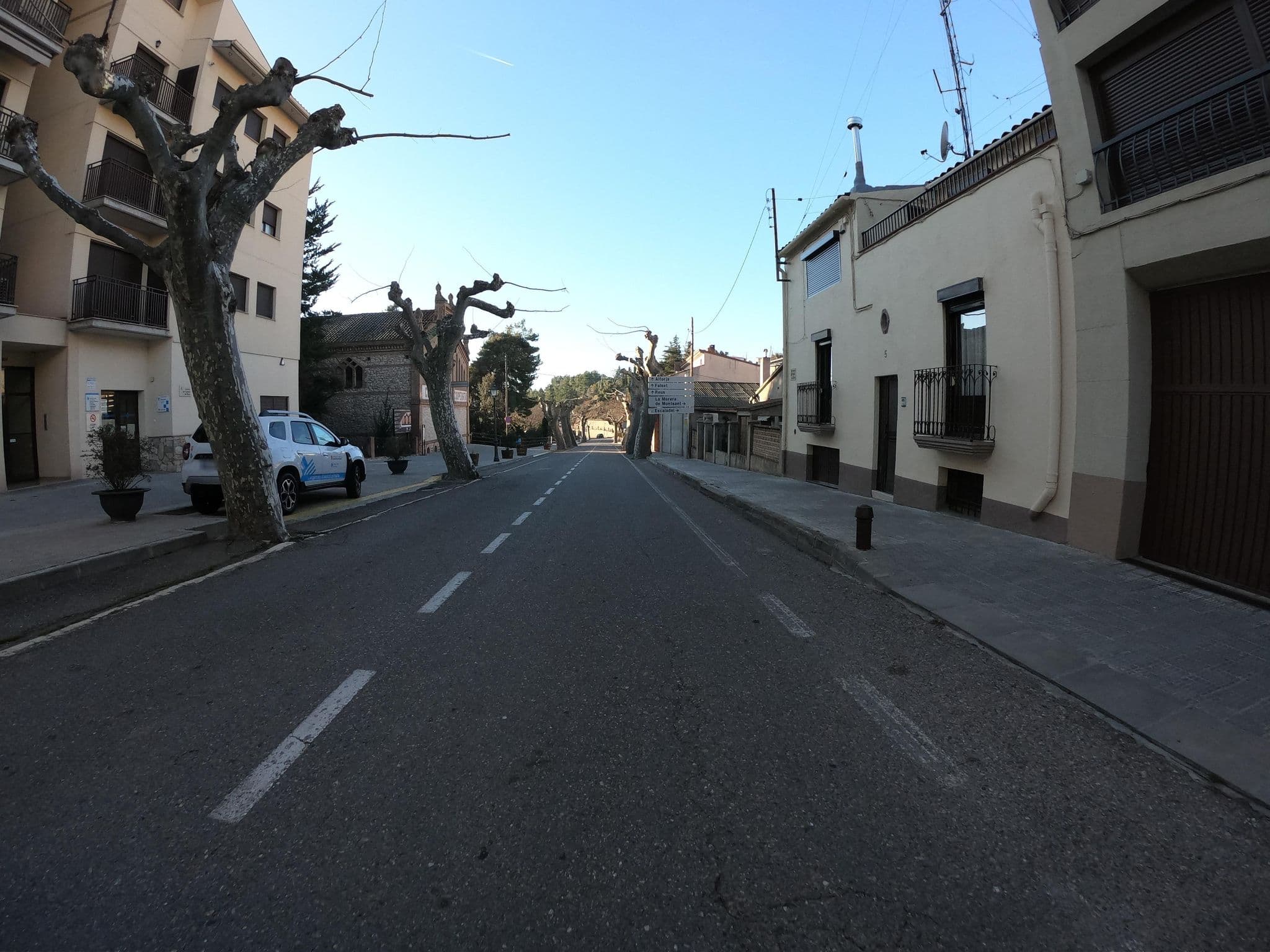 Street view near Apartaments la Rambla - l'Arrel - 4 persones, Alforja — © joostjakob (CC BY-SA · Mapillary)