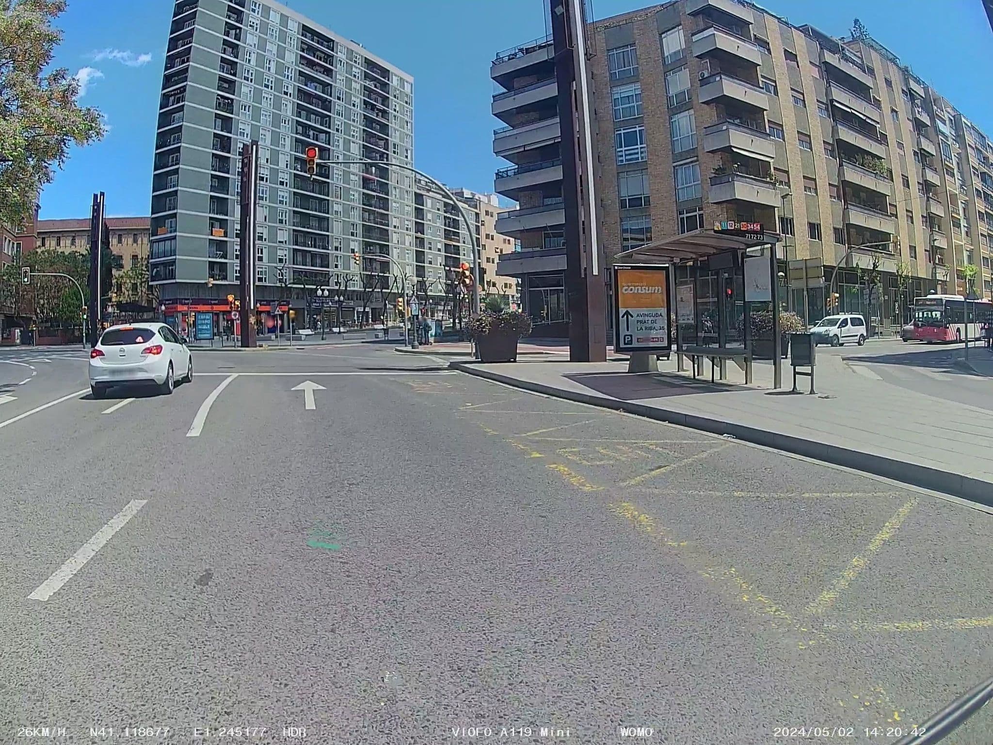 Street view near Varadero Hotel Tarragona, Tarragona — © soulcover (CC BY-SA · Mapillary)