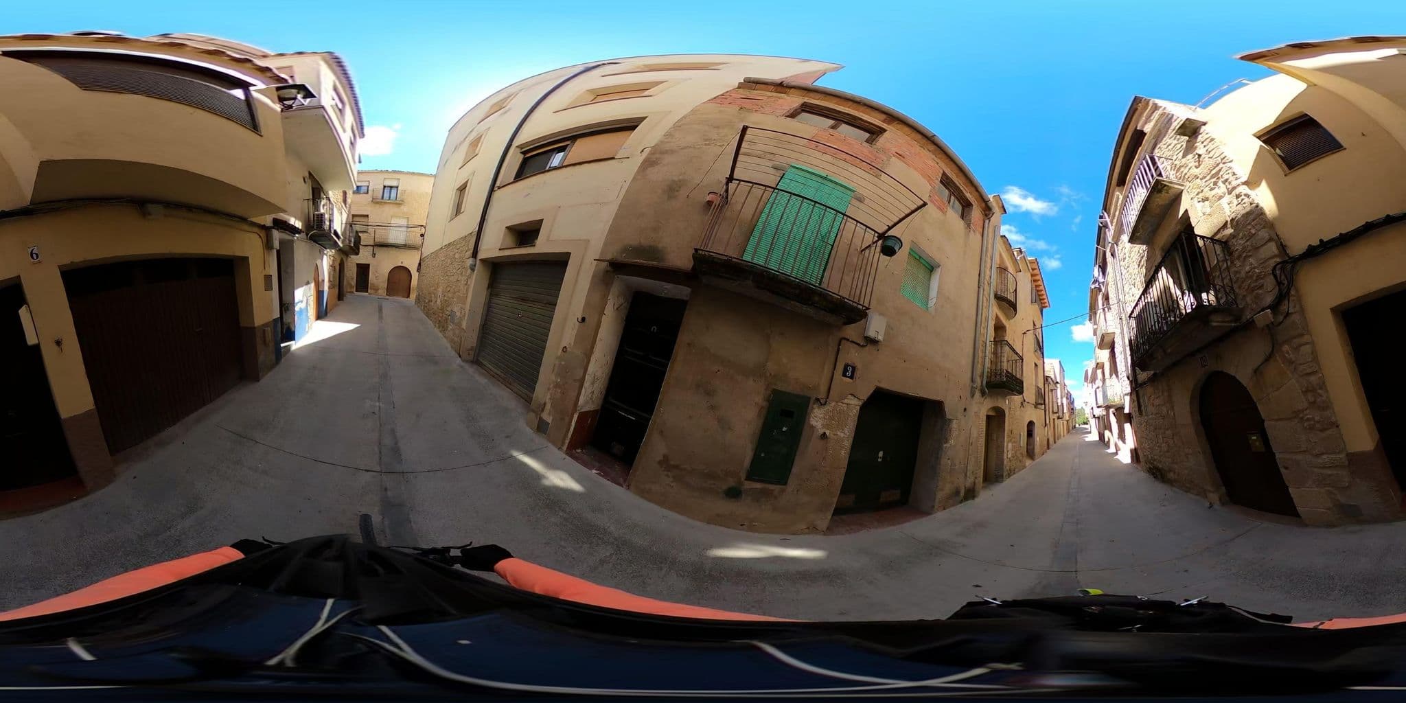 Street view near La Posada de Caseres, Calaceite — © meteolasenia (CC BY-SA · Mapillary)