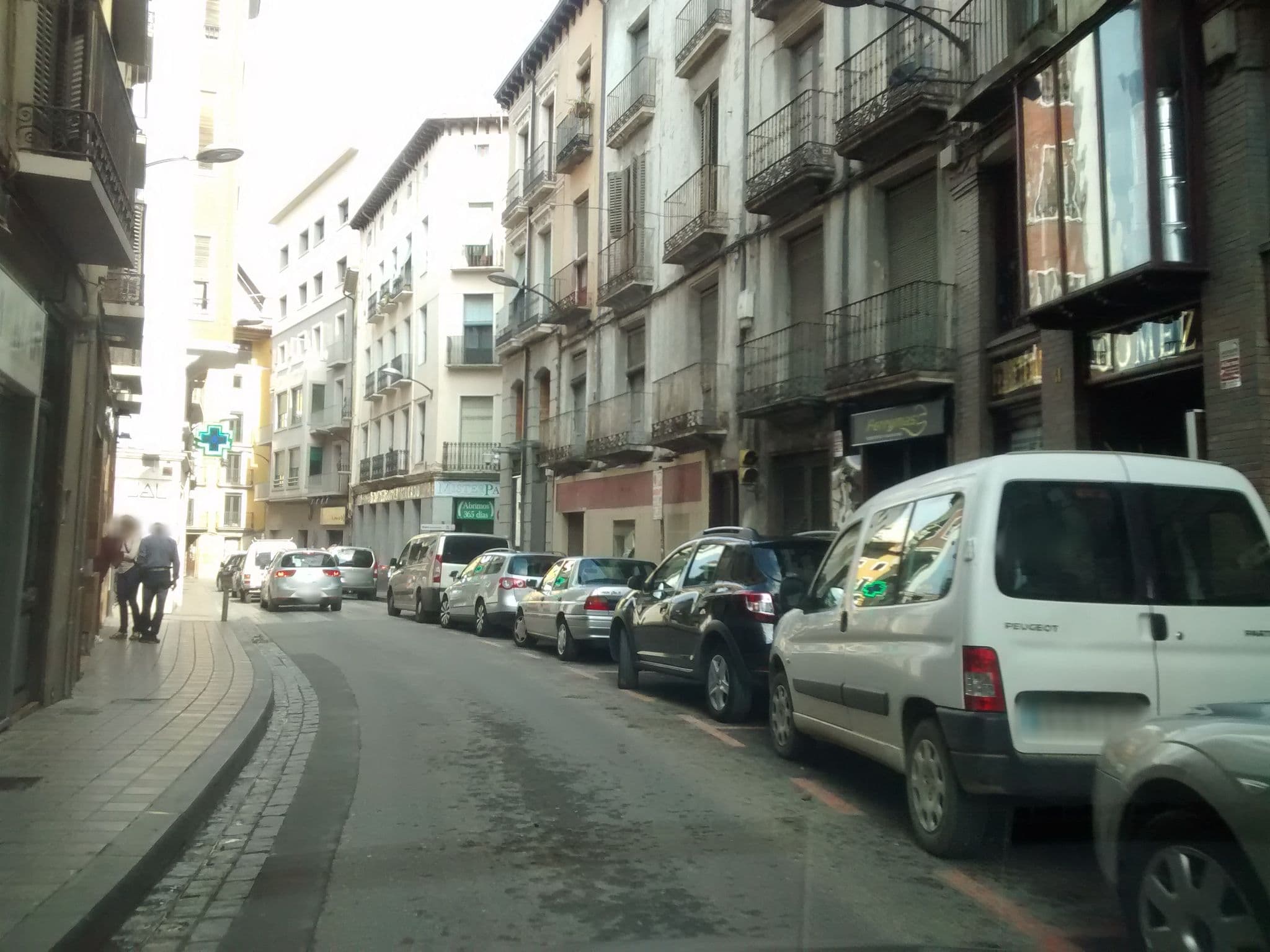 Street view near Apartamentos Laila, Barbastro — © msevilla00 (CC BY-SA · Mapillary)