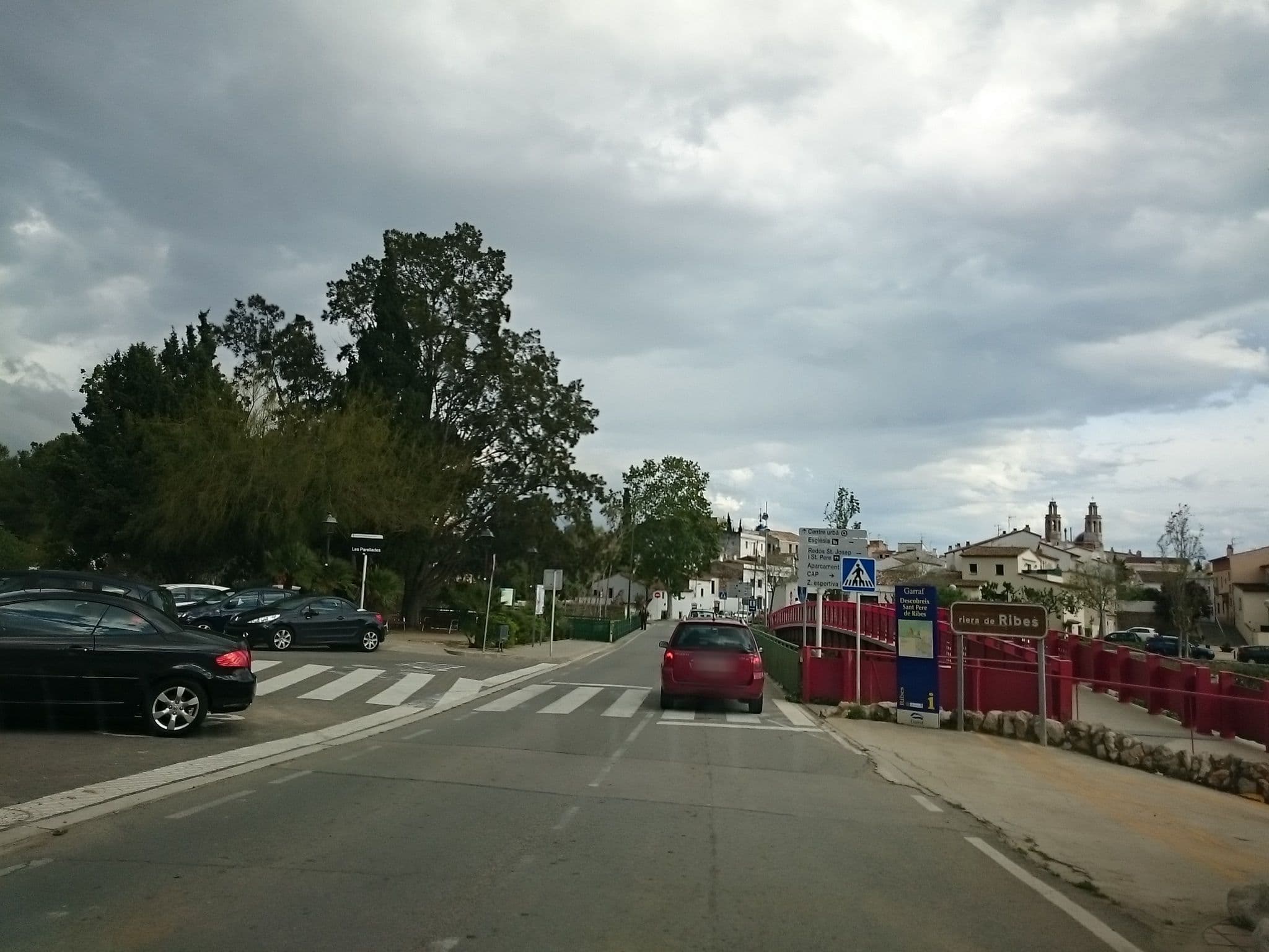 Street view near Hotel IBAI, Sant Pere de Ribes — © yopaseopor (CC BY-SA · Mapillary)