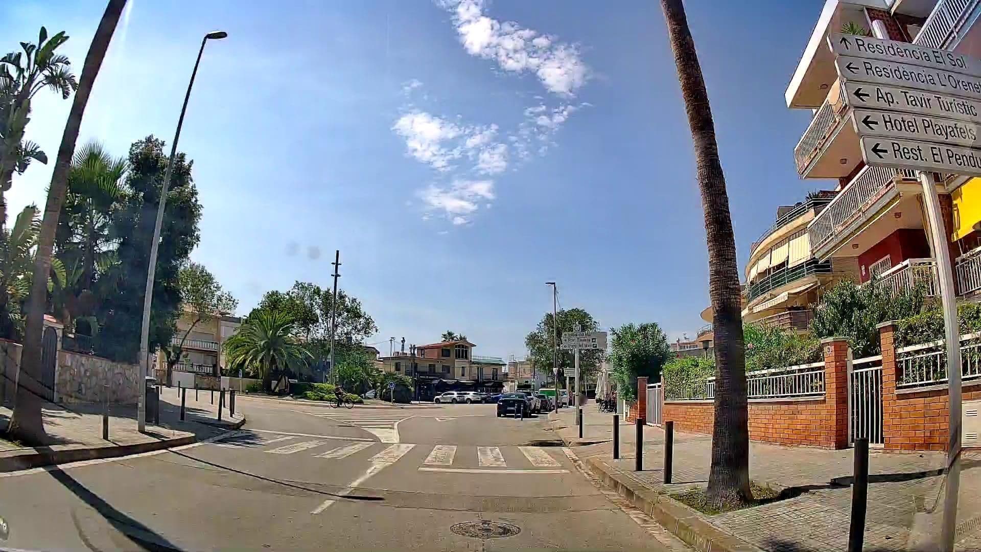 Street view near Apartamentos Azul, Castelldefels — © m_esp_32 (CC BY-SA · Mapillary)