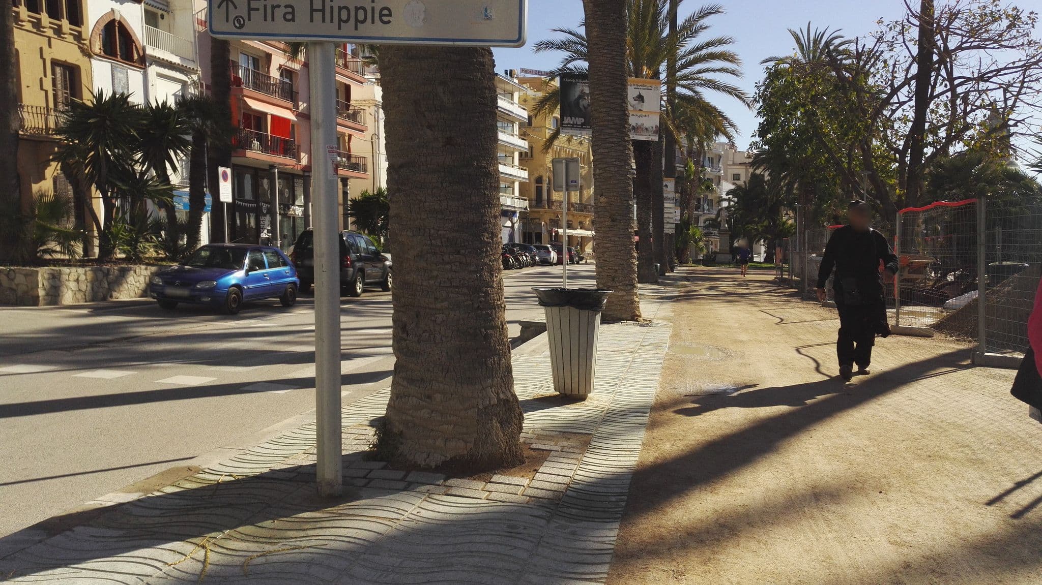Street view near Sitges Seafront Ribera Apartment, Sitges — © marcuscalabresus (CC BY-SA · Mapillary)