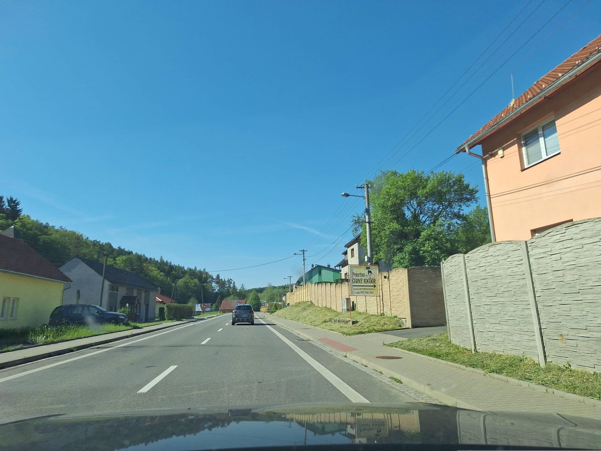Street view near Penzion Černý kocour, Březolupy — © gob (CC BY-SA · Mapillary)