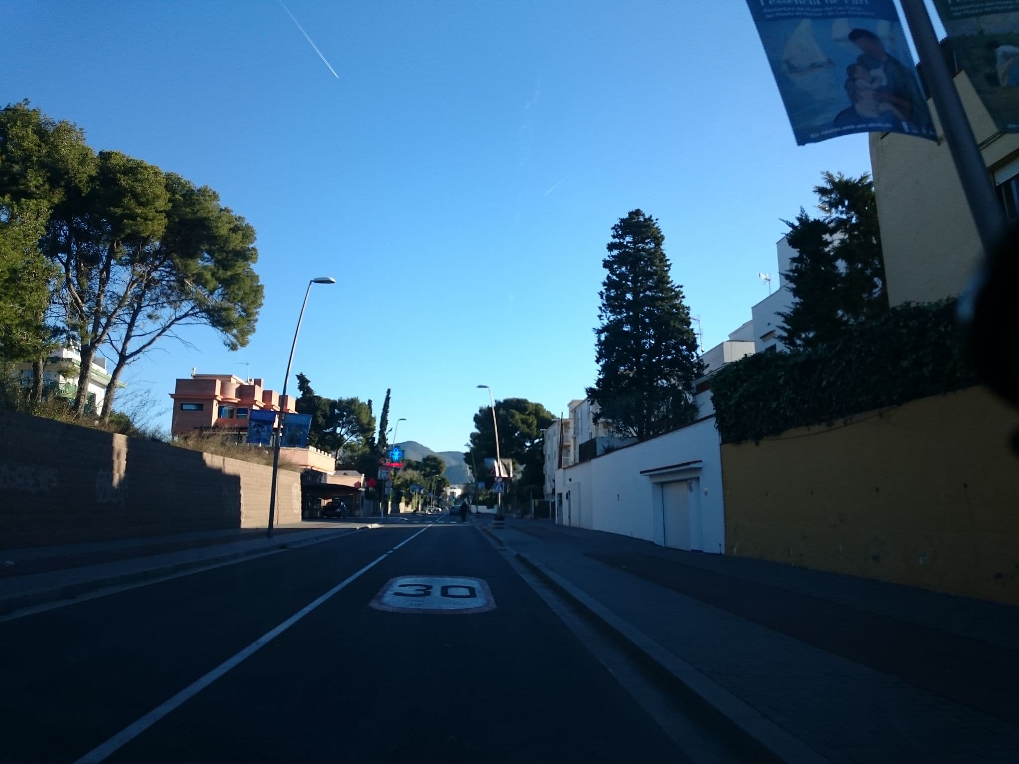 Street view near Apartamentos Sunway San Jorge, Sitges — © yopaseopor (CC BY-SA · Mapillary)