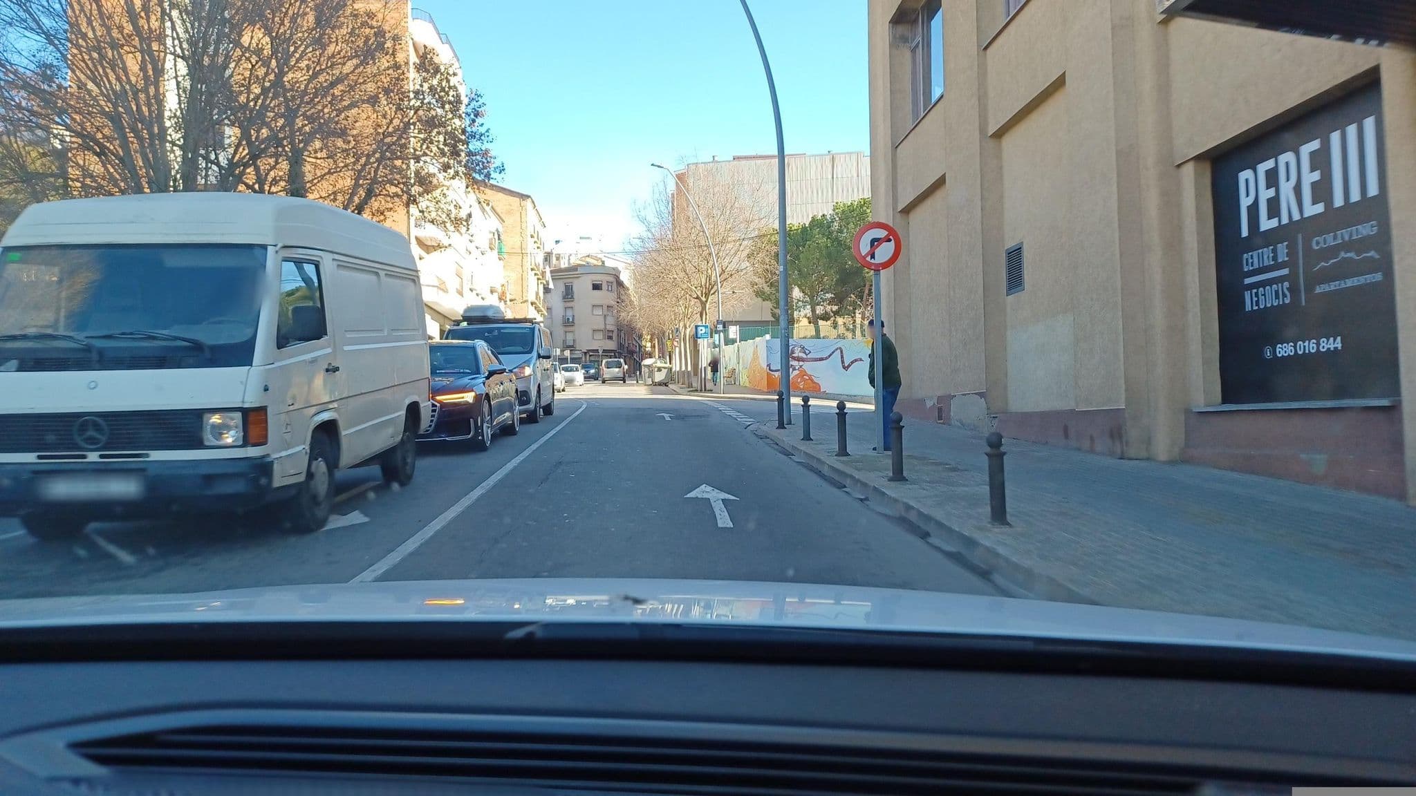 Street view near Hotel Pere III, Manresa — © normanm (CC BY-SA · Mapillary)