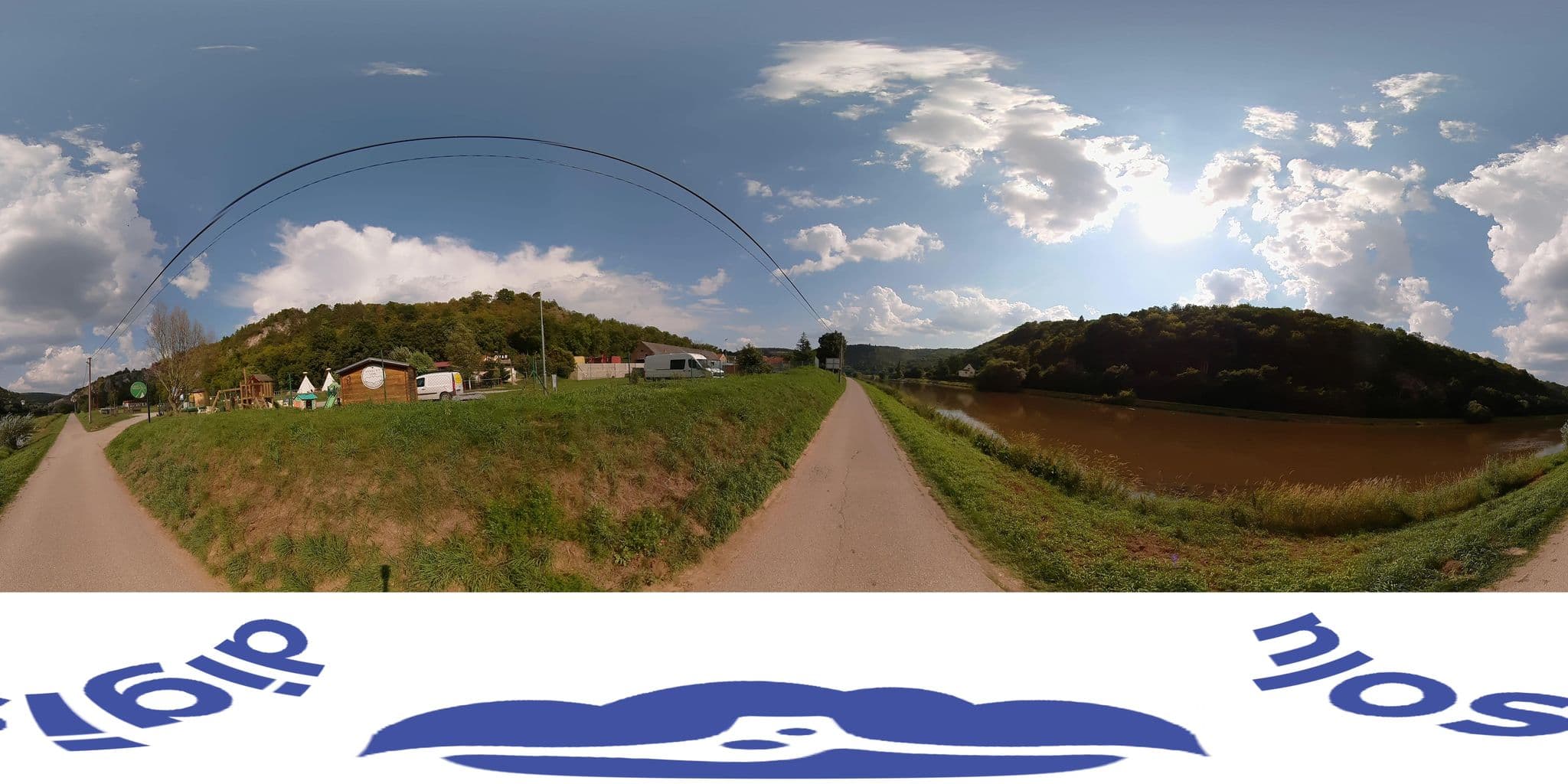 Street view near Camp Srbsko, Beroun — © ZdenekzDigisolu (CC BY-SA · Mapillary)